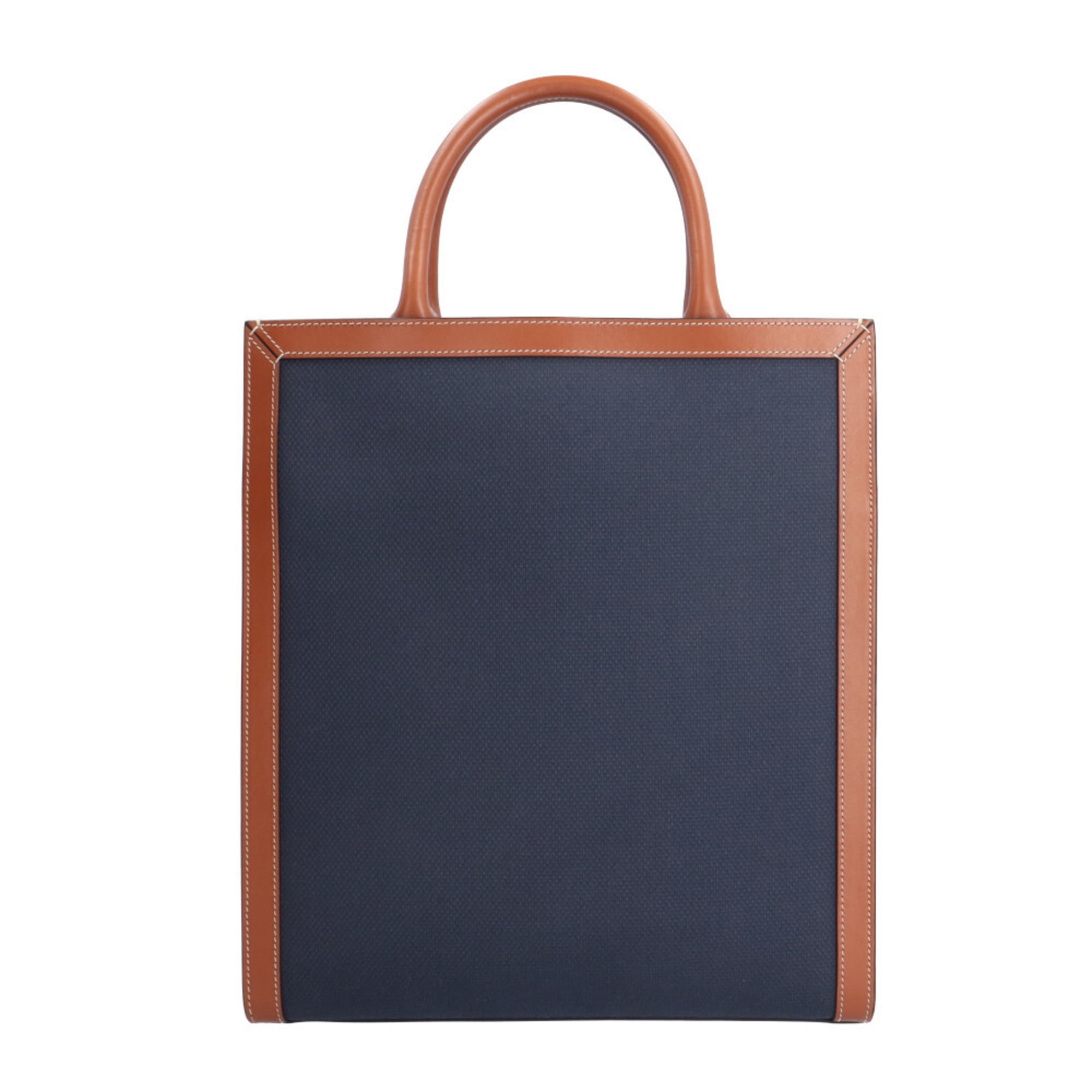 Celine Small Vertical Cabas Shoulder Bag, Canvas, 192082CSU.07AT, Navy, Men's/Women's, Pre-owned, 2-Way