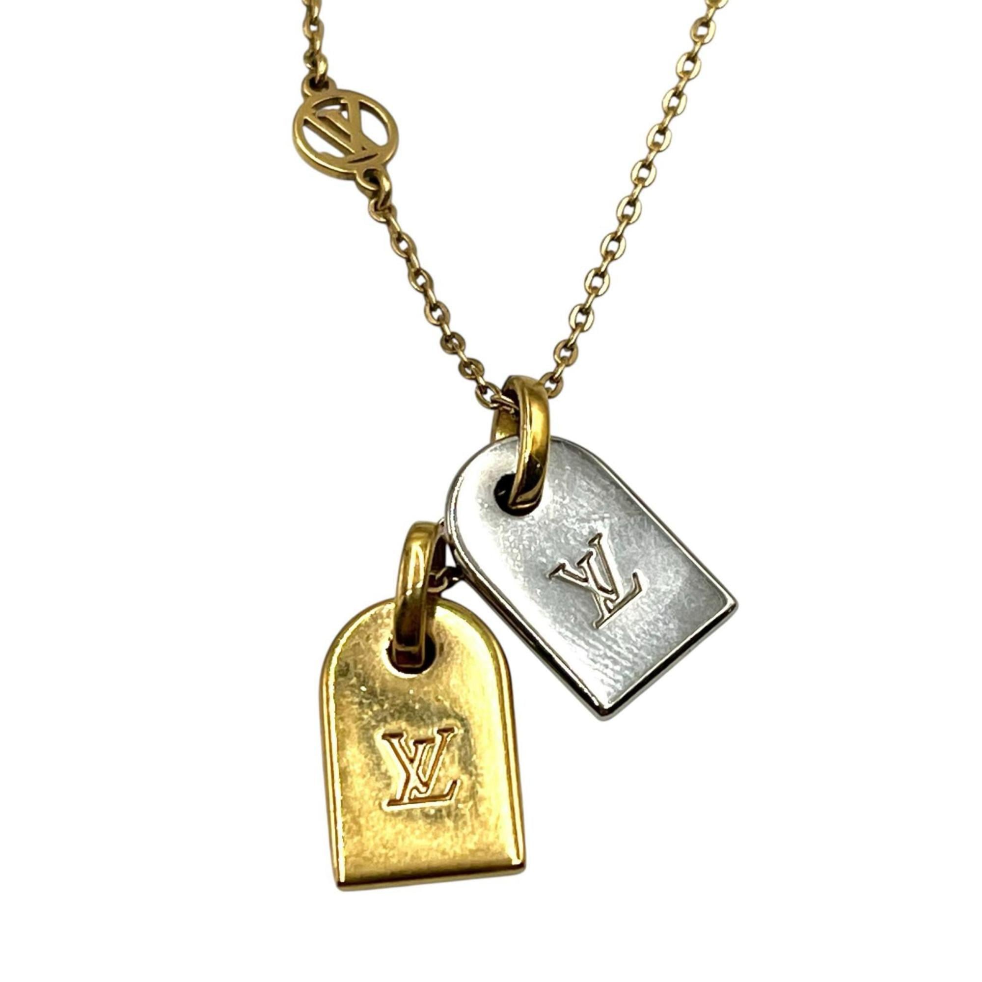 Louis Vuitton Collier Precious Necklace M63141 Metal Women's