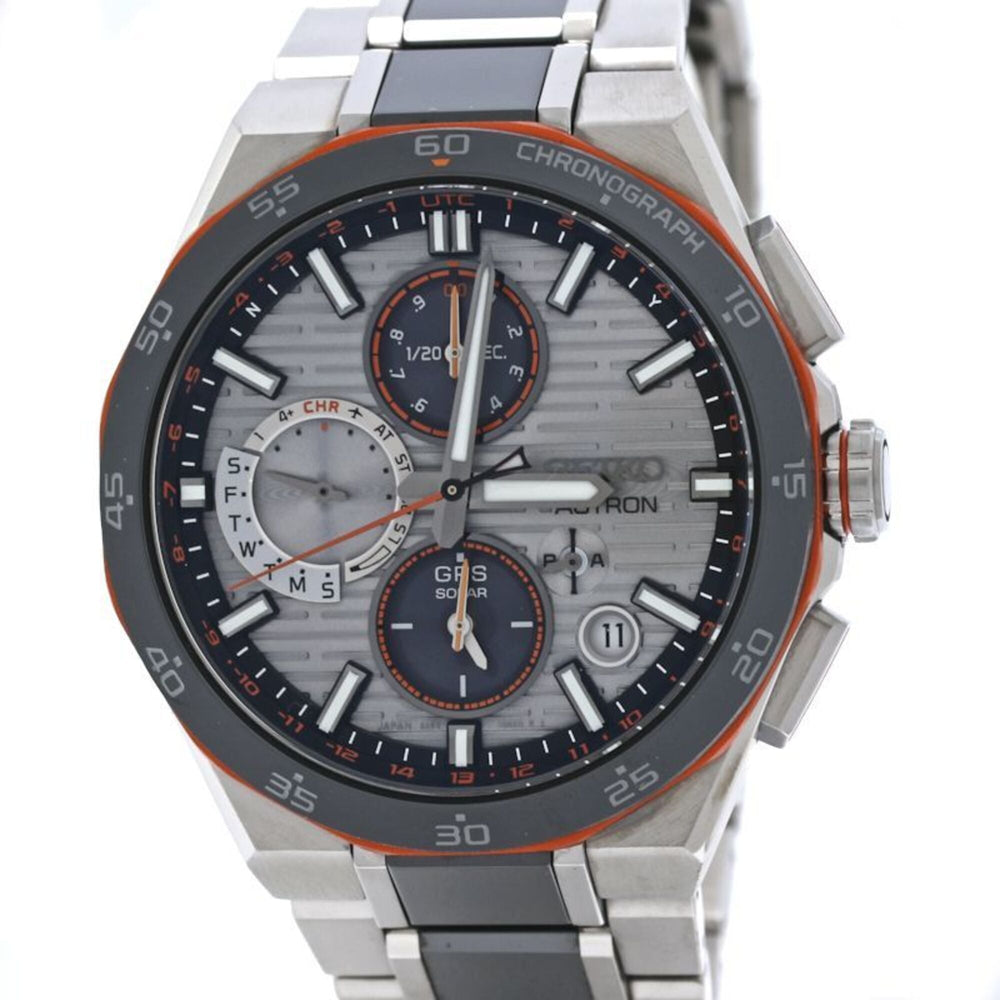 SEIKO Astron Nextar GPS Solar SBXC183 5X83-0AS0-1 (Limited Edition of 1200) Men's Watch, Ceramic x Titanium, 40534 — Good