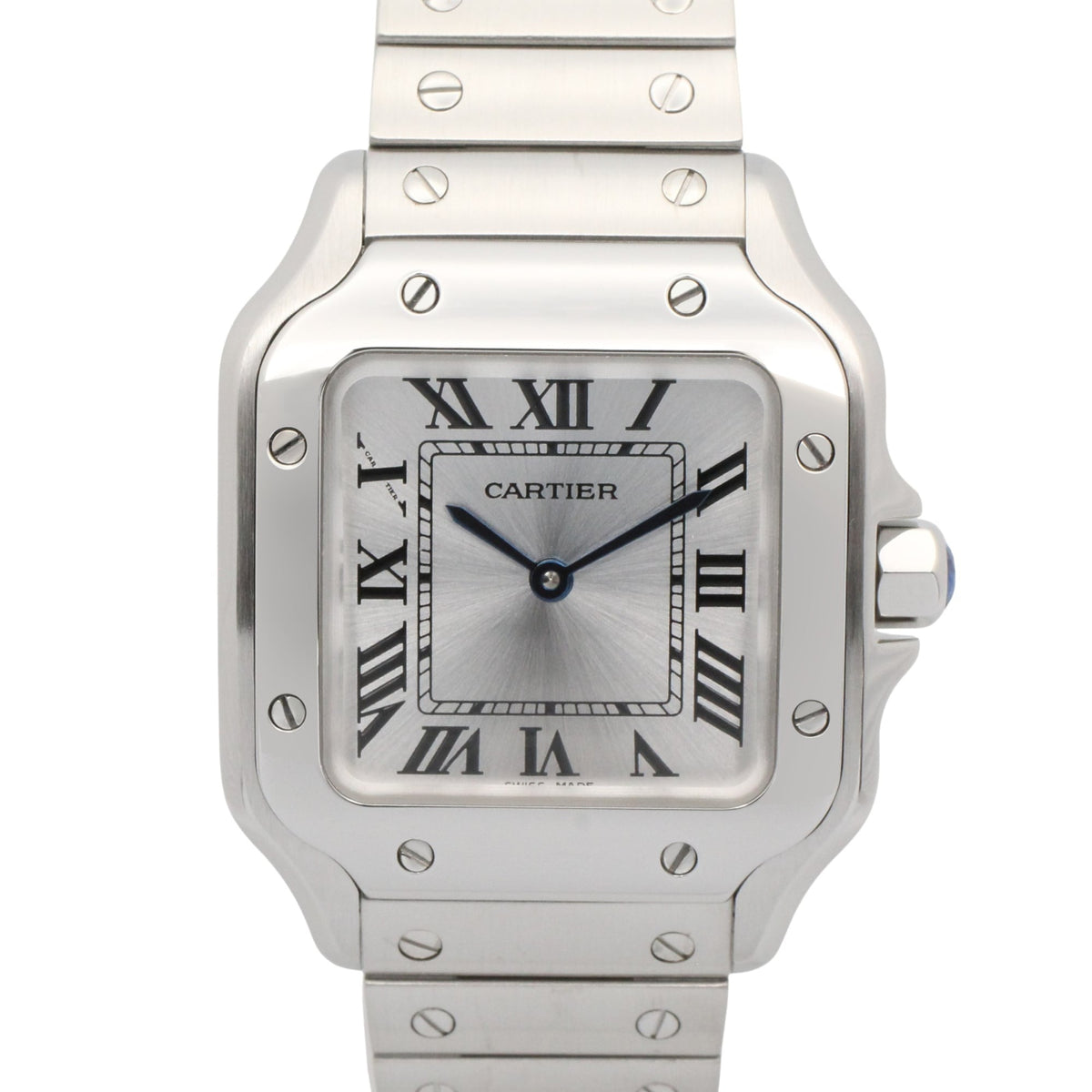 Cartier Santos de SM Watch, Stainless Steel, Ladies, Silver Tone, WSSA0082 — Very Good