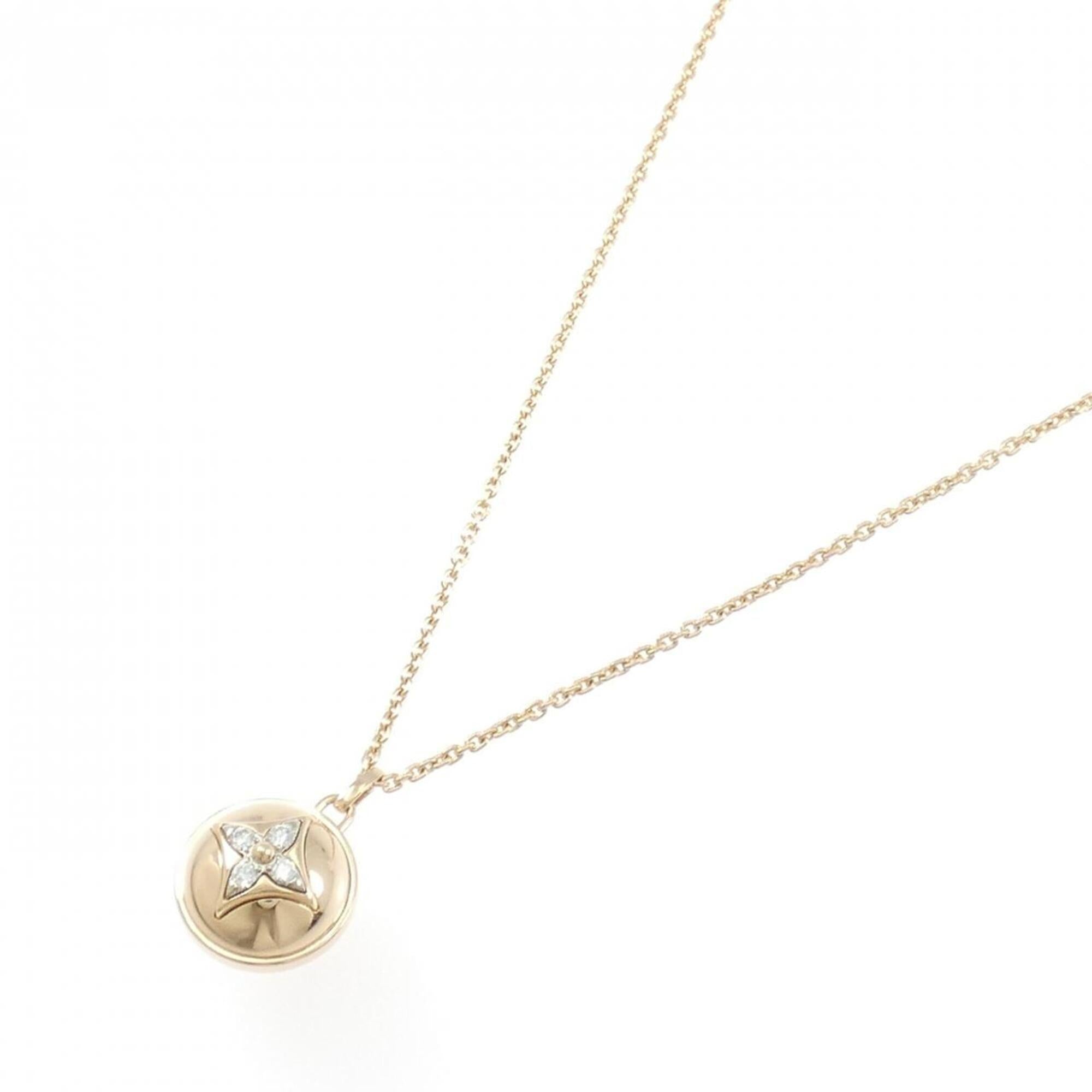 Louis Vuitton Pendant PM B Blossom Necklace — Like New