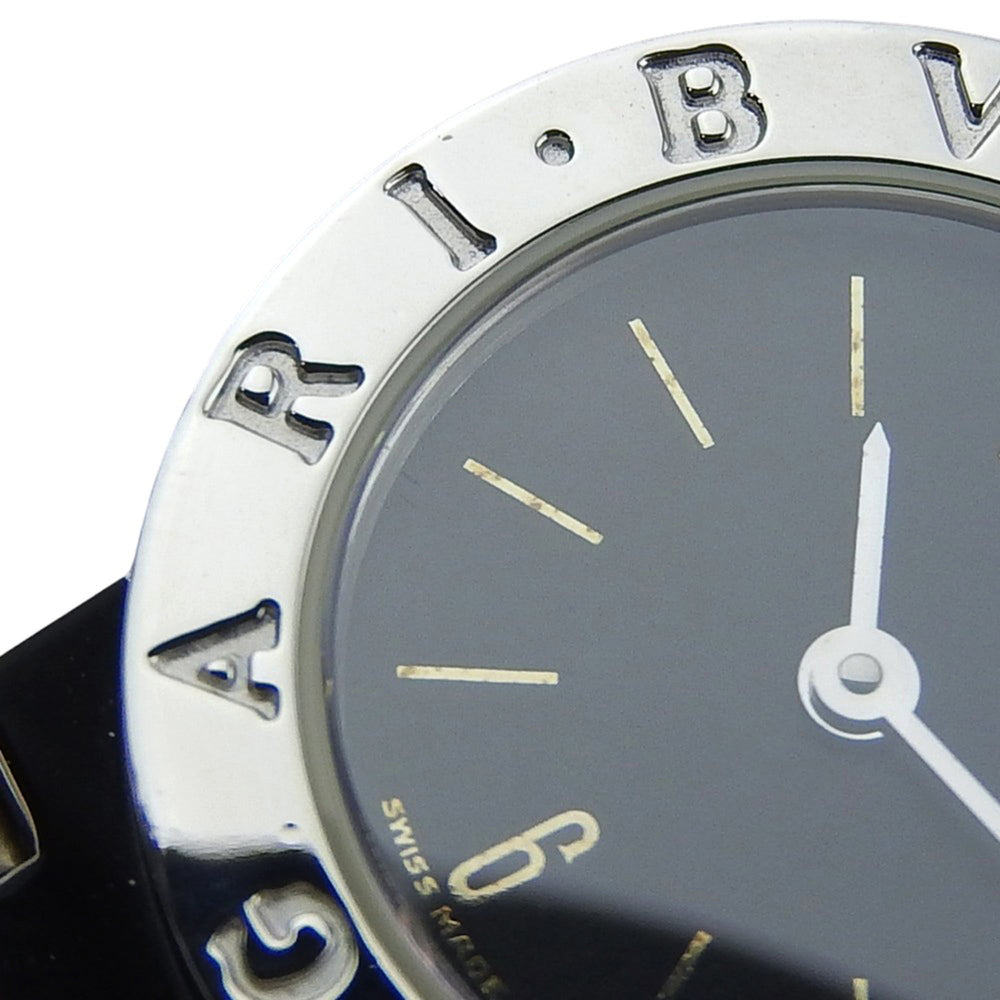 Bvlgari BVLGARI Watch BB23SS Stainless Steel Quartz Analog Black Dial Women's — Good