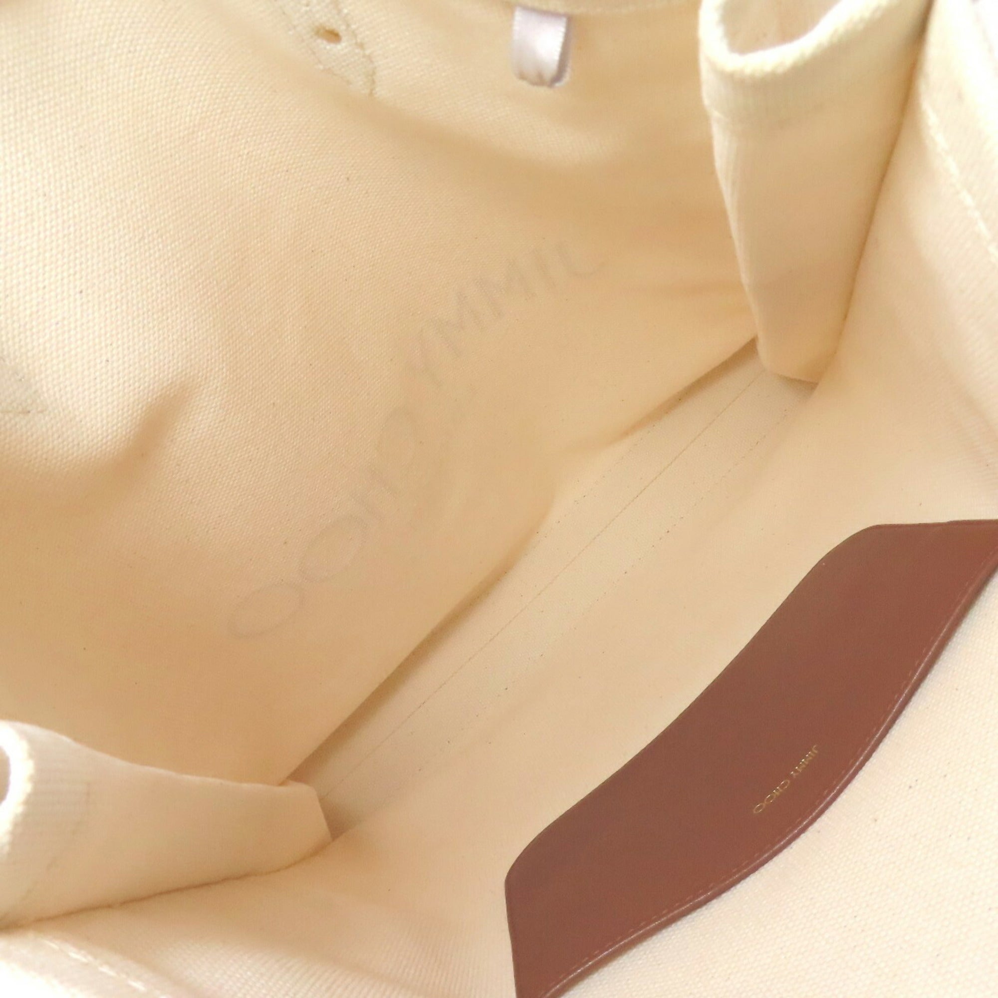 Jimmy Choo Tote Bag Canvas Women's