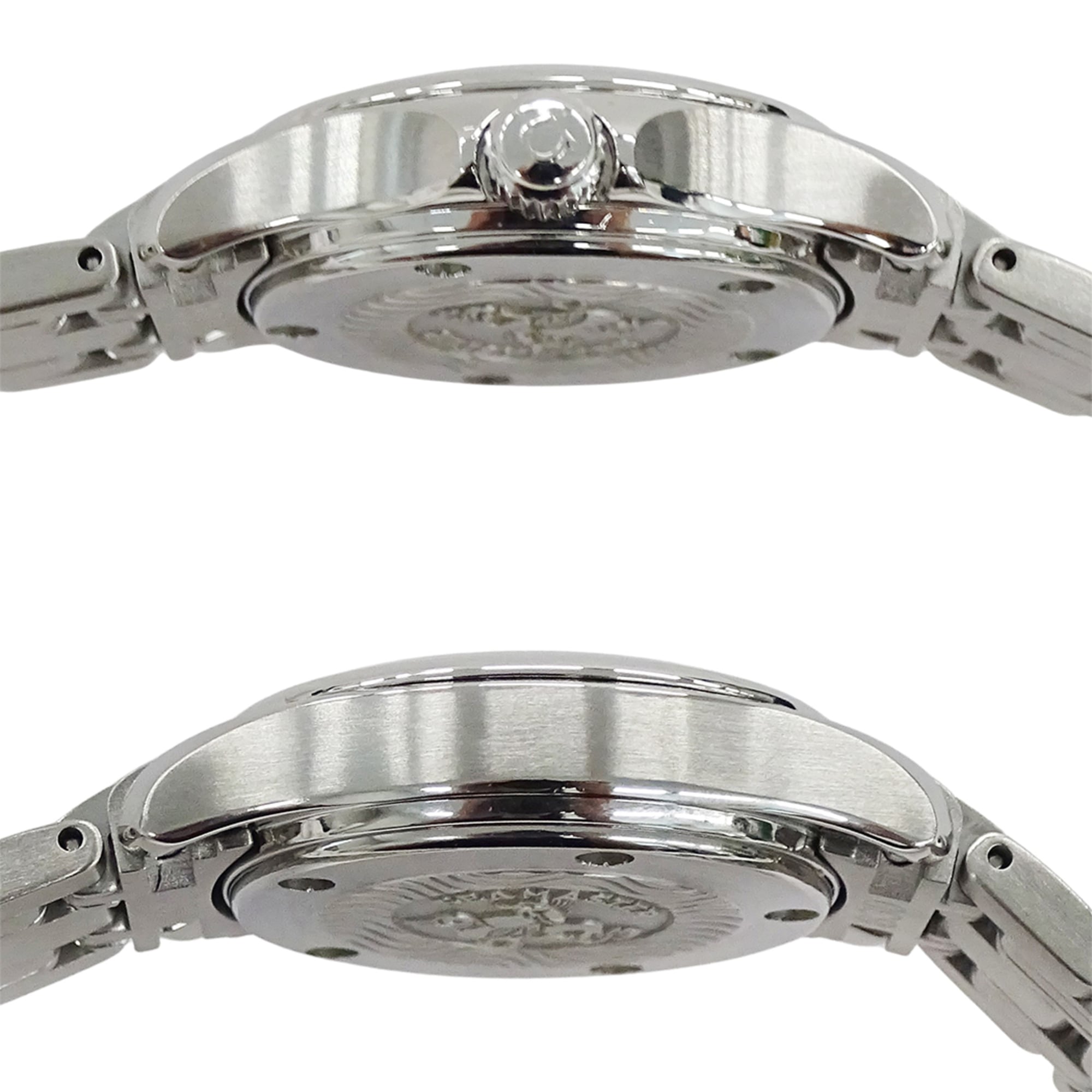 Omega Seamaster 2581.62 Women's Watch, Brand Name, 120m Water Resistant, Date, Quartz Movement, Stainless Steel (SS), Silver & Orange — Good