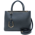 FENDI 8BH253 2-Way Handbag Leather Black Women's 352925