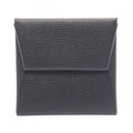 Hermes Hermès Bastia Wallet, Coin Purse, Epsom Leather, Women's, Black