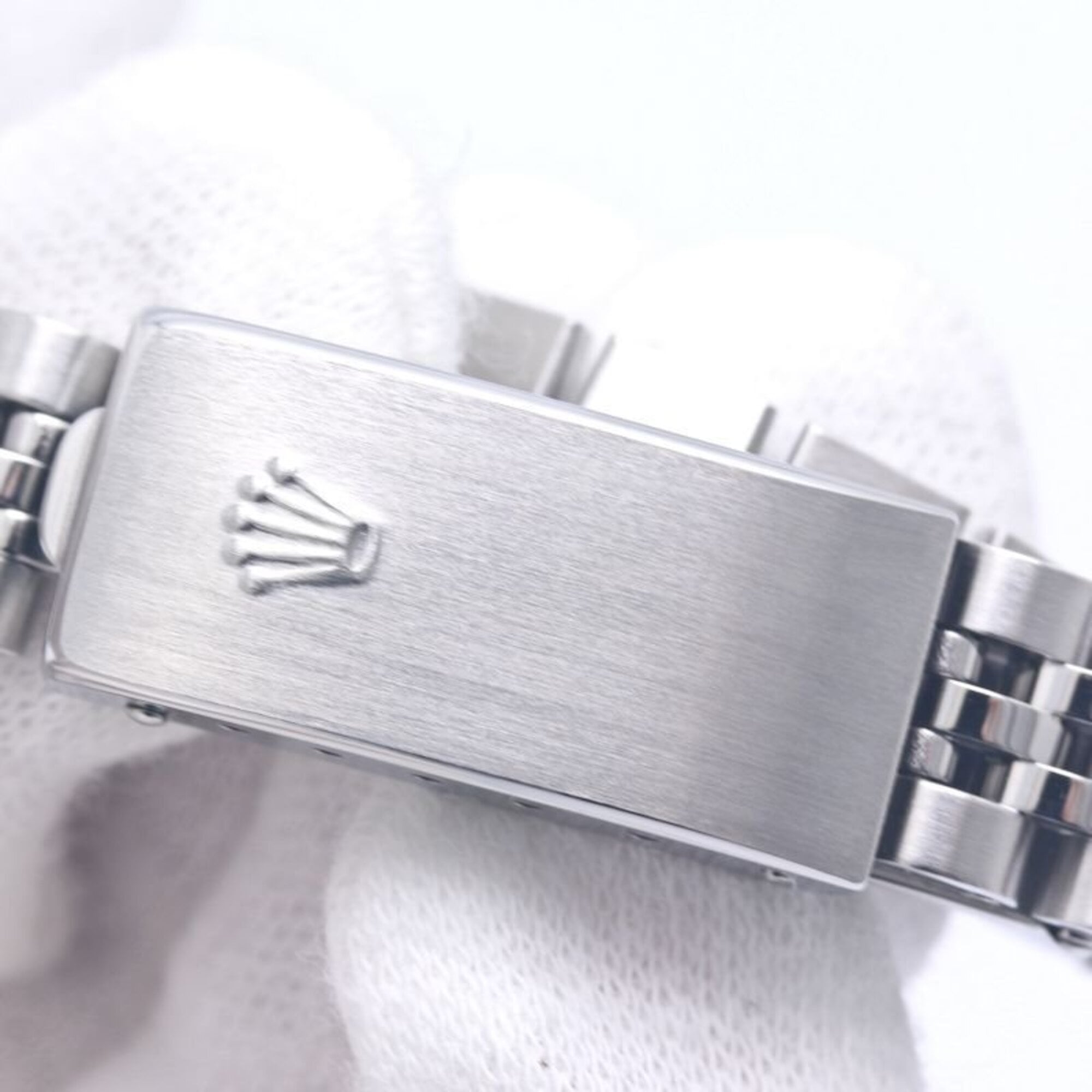 ROLEX Datejust Sapphire 2P 79174 Women's Watch 18K White Gold x Stainless Steel 40301 — Like New