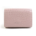 Saint Laurent SAINT LAURENT Tri-fold wallet Embossed leather Pink Women's h31195a