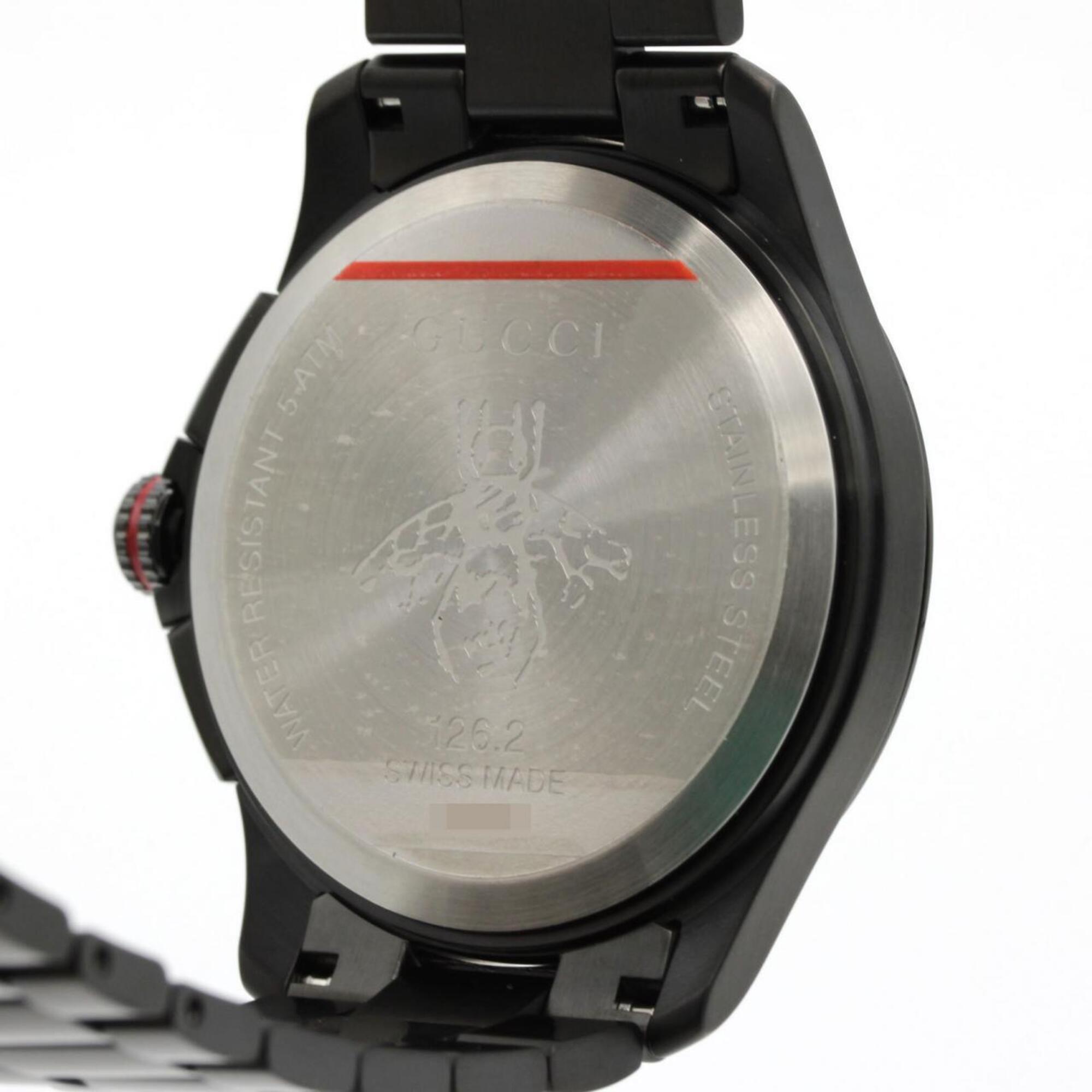Gucci G-Timeless Chrono PVD 126.2 YA126268 Stainless Steel Quartz Watch — Very Good