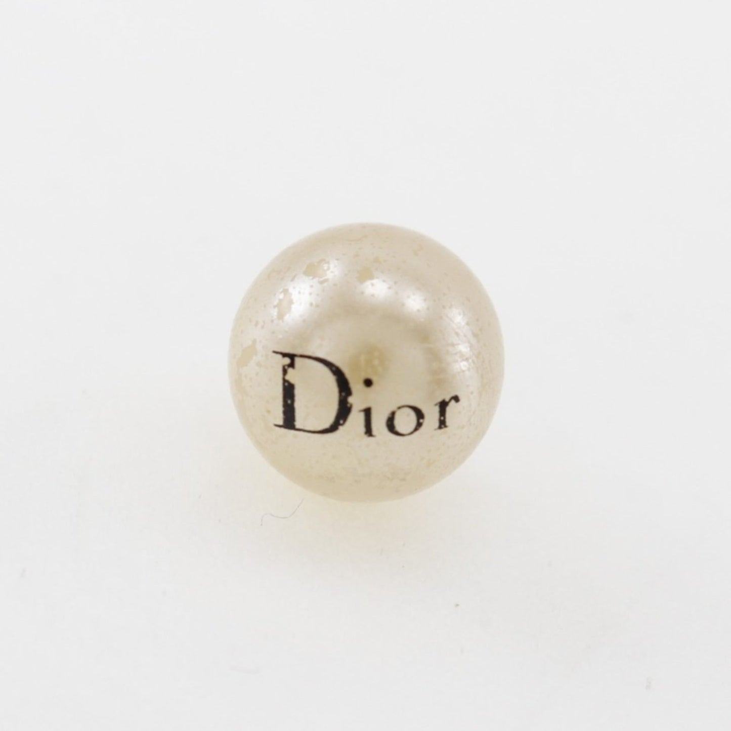 Christian Dior Earrings, Pearl and Metal, Women's, Approx. 3g