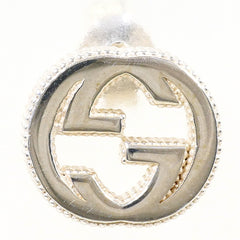 Gucci Interlocking G Silver Earring (Single Earring), Total Weight 2.3g, Like New Condition — Like New