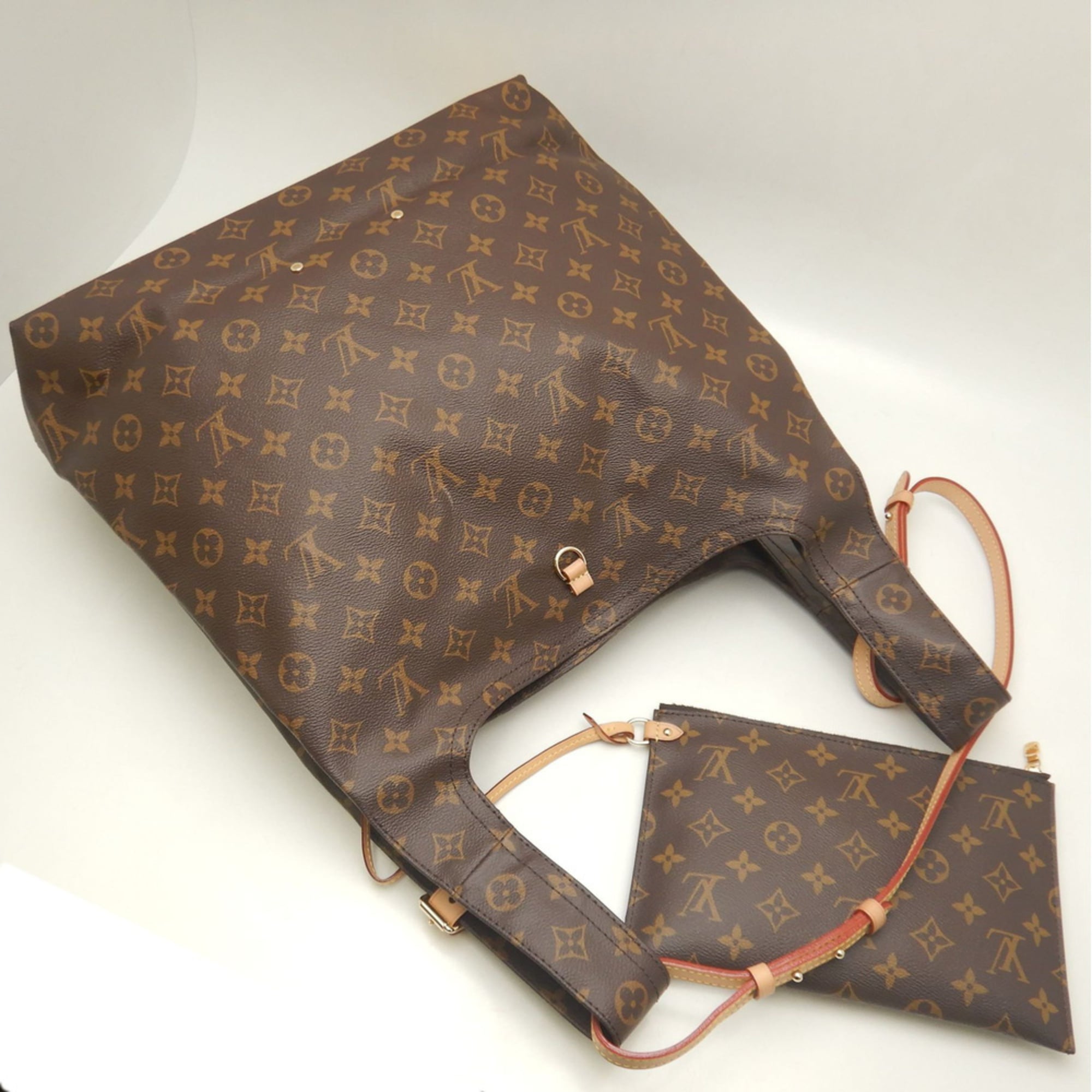 LOUIS VUITTON Monogram Atlantis GM M46817 Shoulder Bag Brown Women's 254180 — Like New