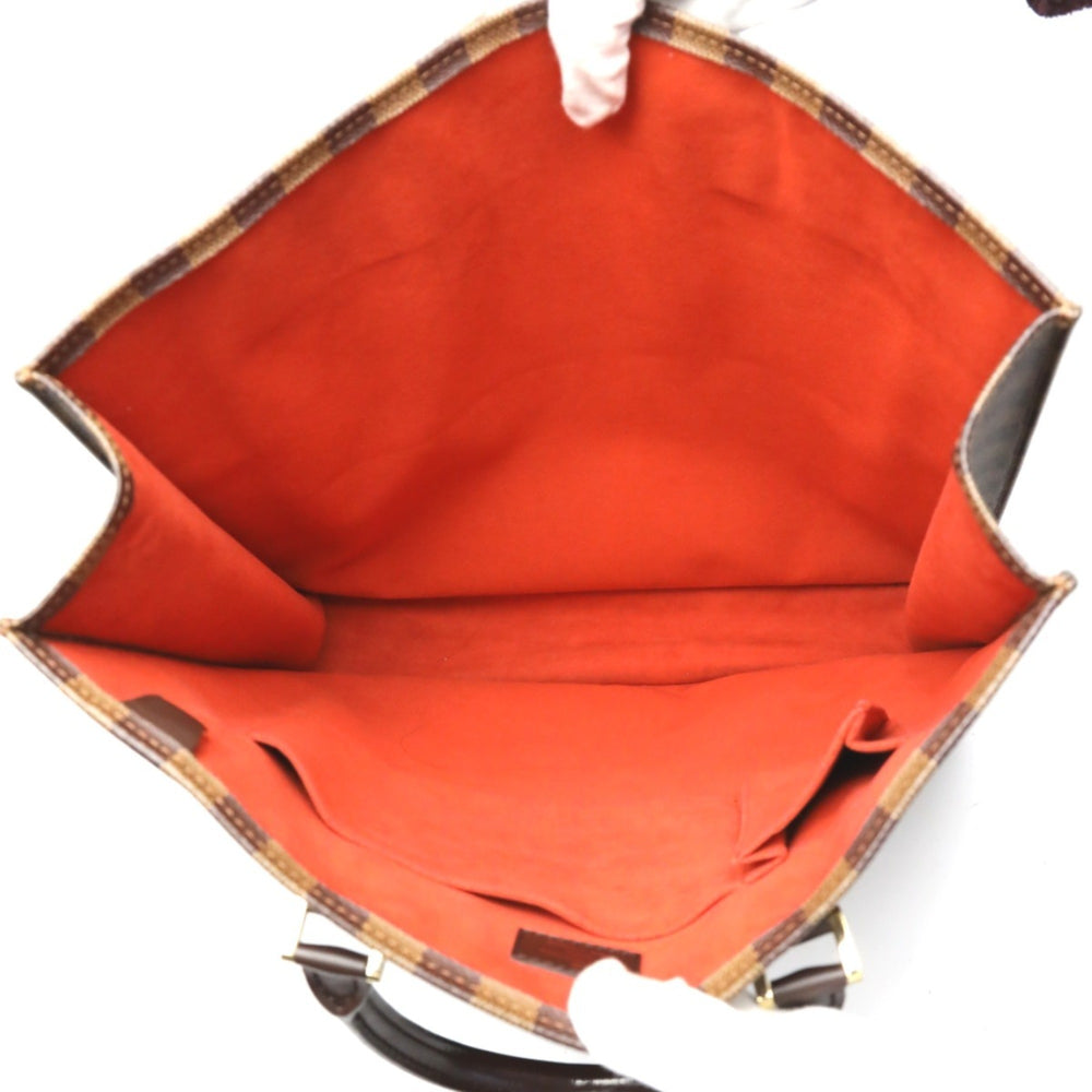 Louis Vuitton LOUIS VUITTON Handbag Tote Bag Damier Sac Plat Canvas N51140 Ebene LV — Like New