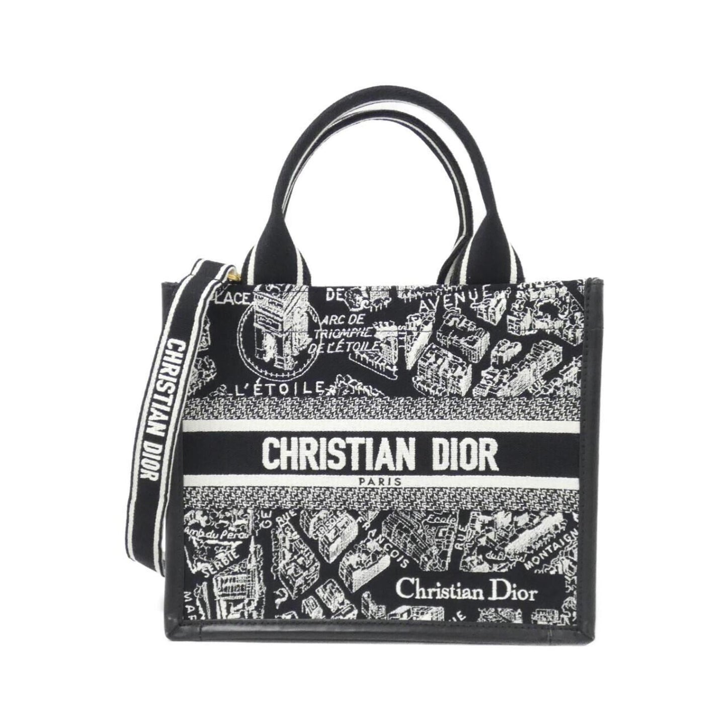 Christian Dior PLAN DE PARIS Book Tote Small M1325CETJ Handbag