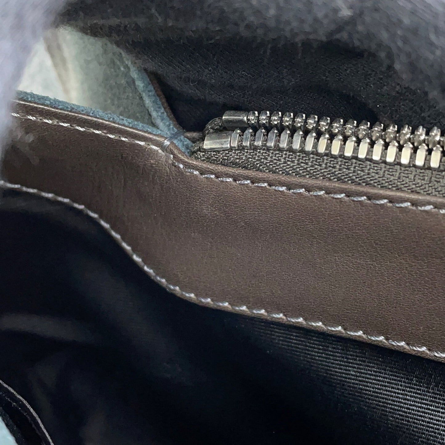 LOEWE Anagram Camoccio Suede Leather Handbag