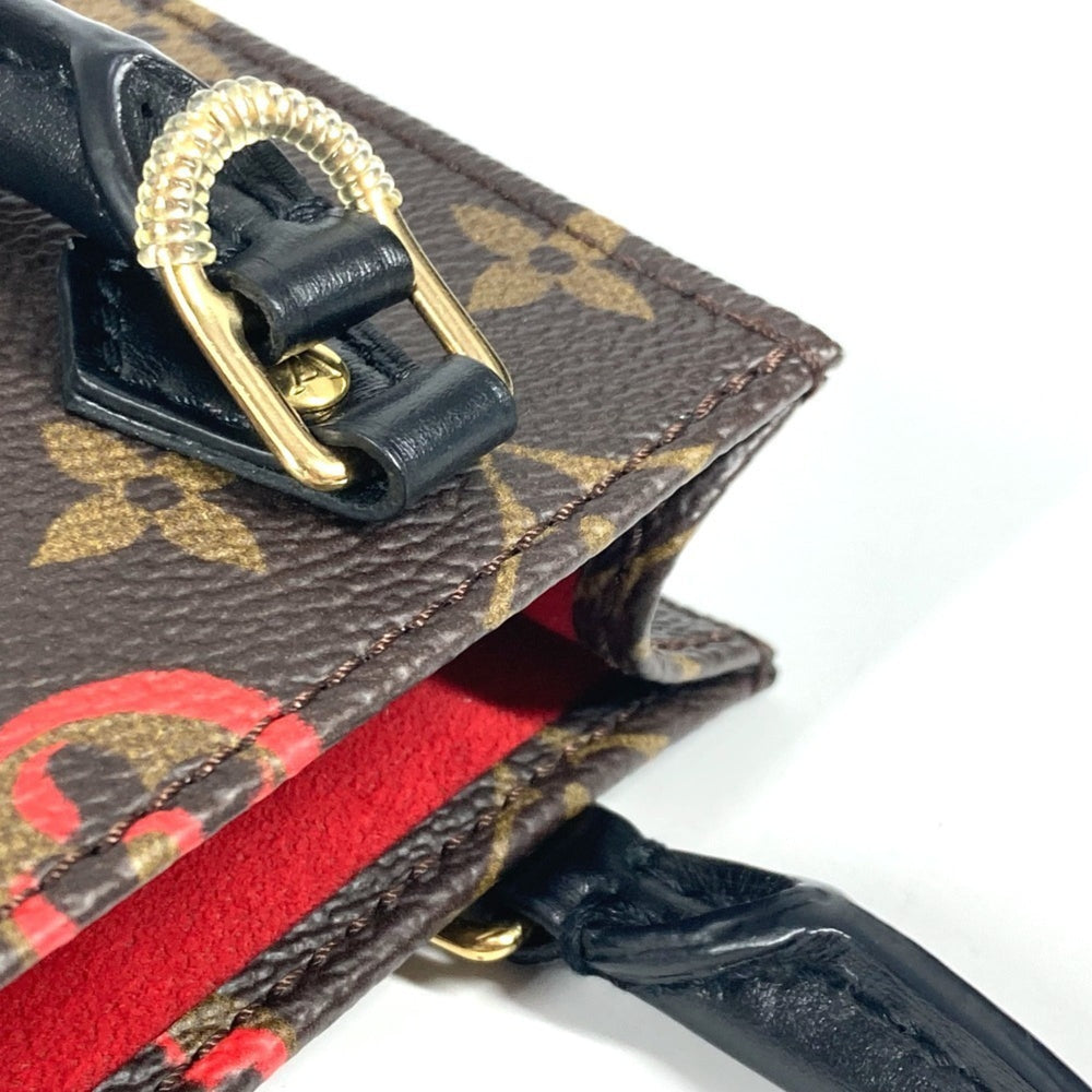 LOUIS VUITTON M80839 Monogram Fall in Love China Limited Petite Sac Plat Bag Handbag Crossbody Shoulder Canvas Women's Brown — Like New