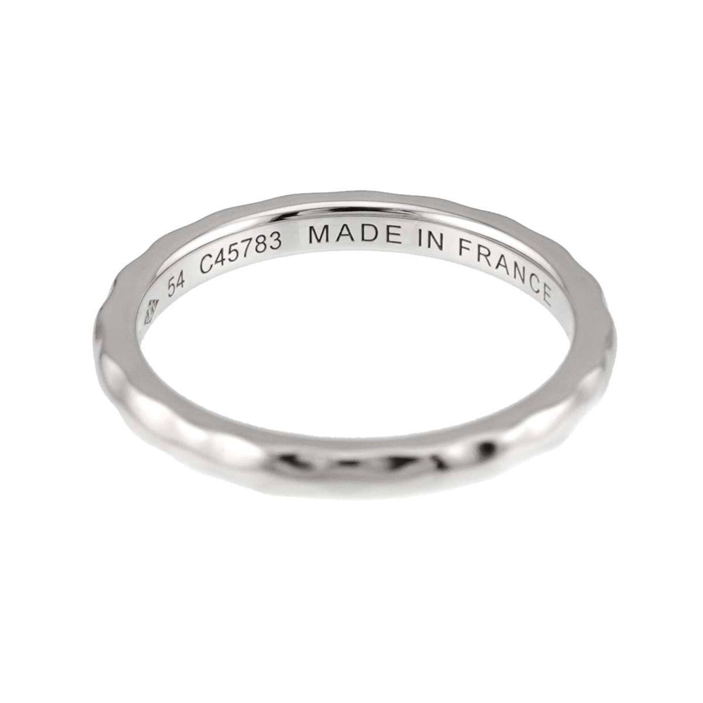 Louis Vuitton Alliance Monogram Infini #54 Ring, 18K White Gold (750) — Like New