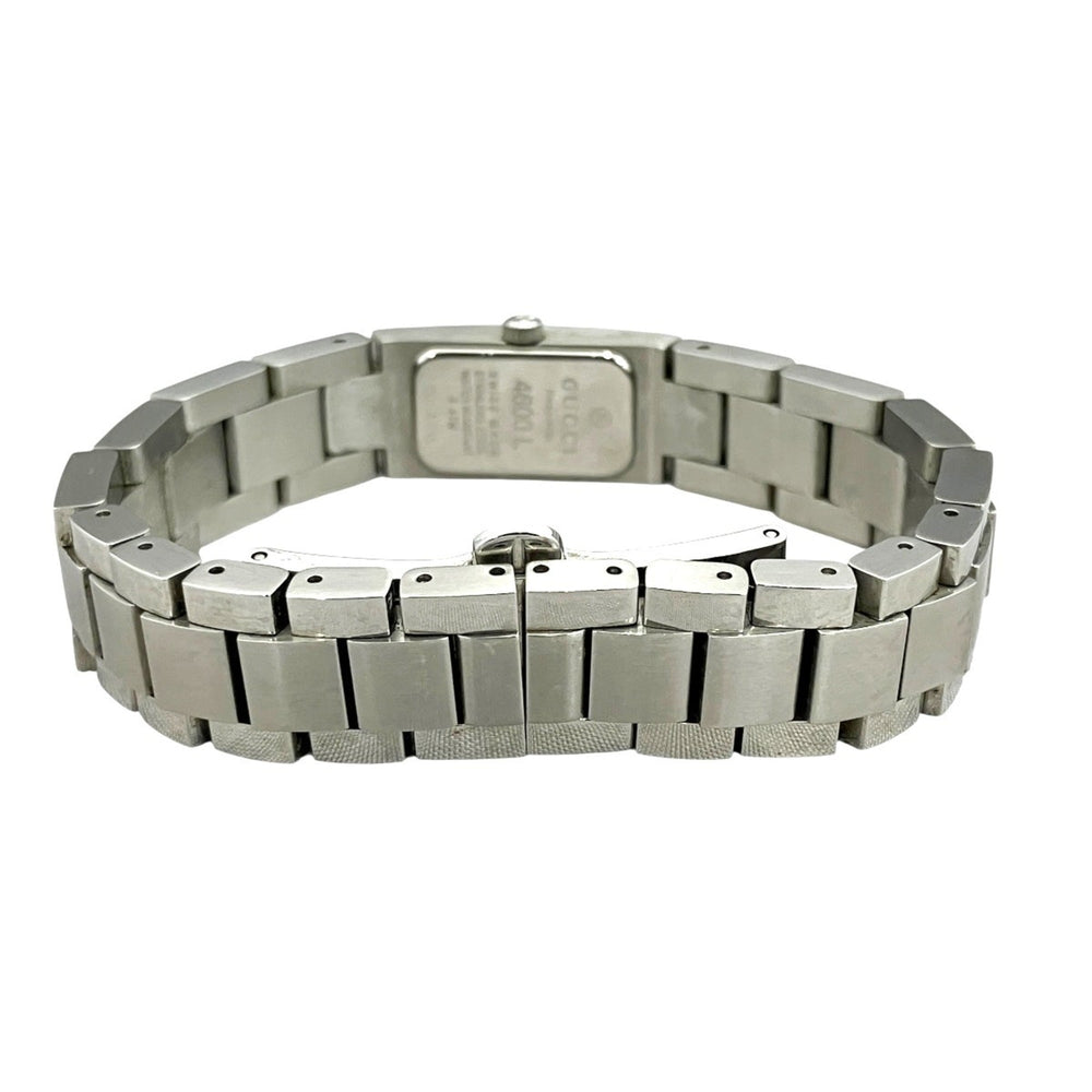 Gucci watch, total weight 74.6g, stainless steel, quartz movement, black dial, 4600L — Good