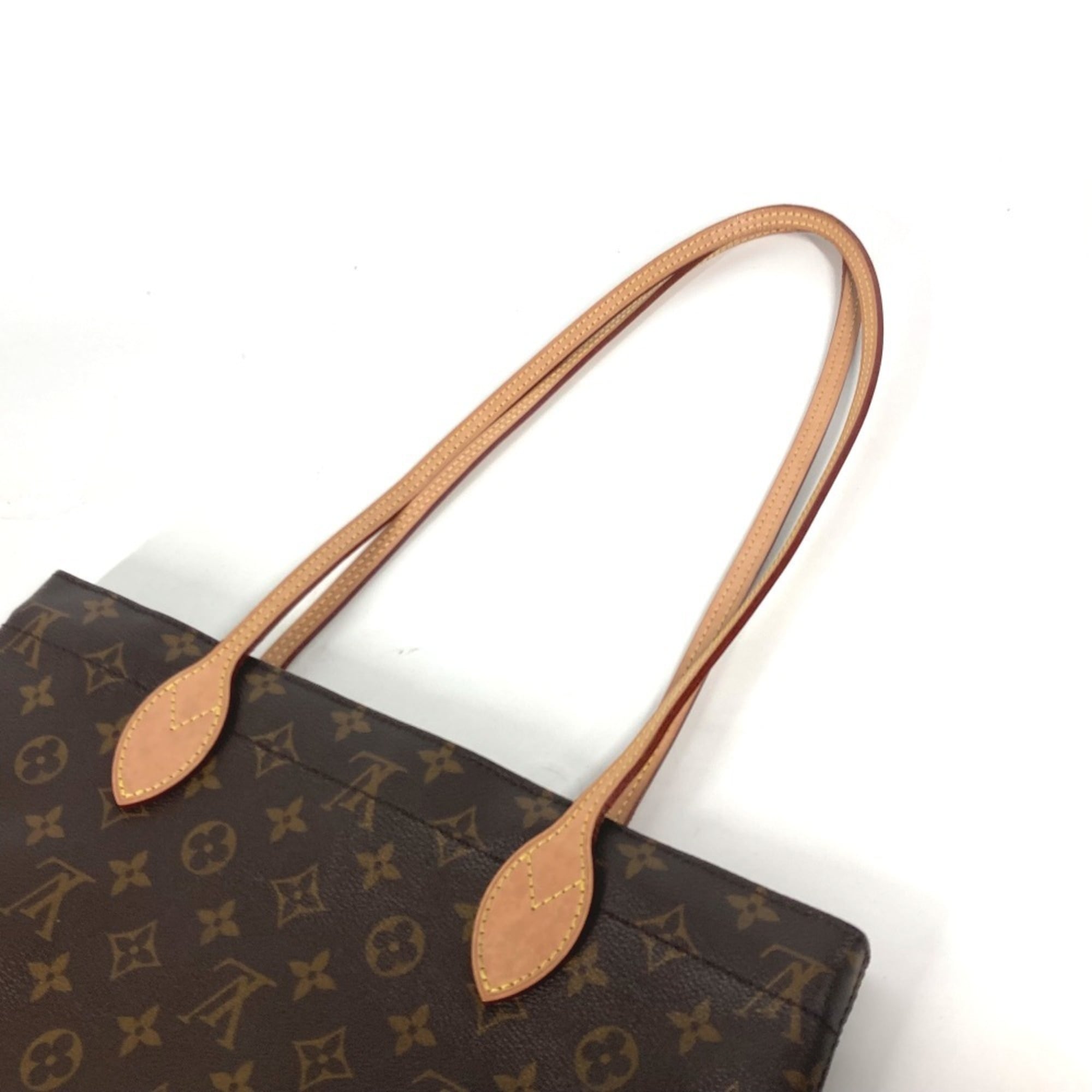 LOUIS VUITTON M45199 Monogram Carry It Tote Bag Shoulder Canvas Women's Brown G-240825-37 — Like New