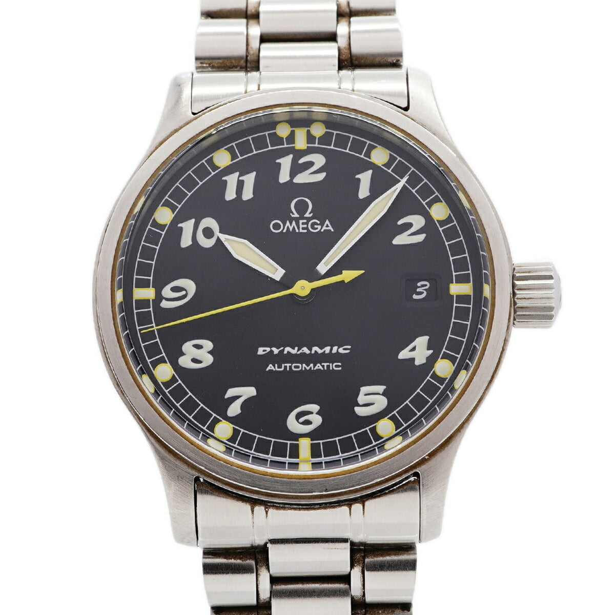 Omega Dynamic 5200.5 Black Dial Men's Watch — Good