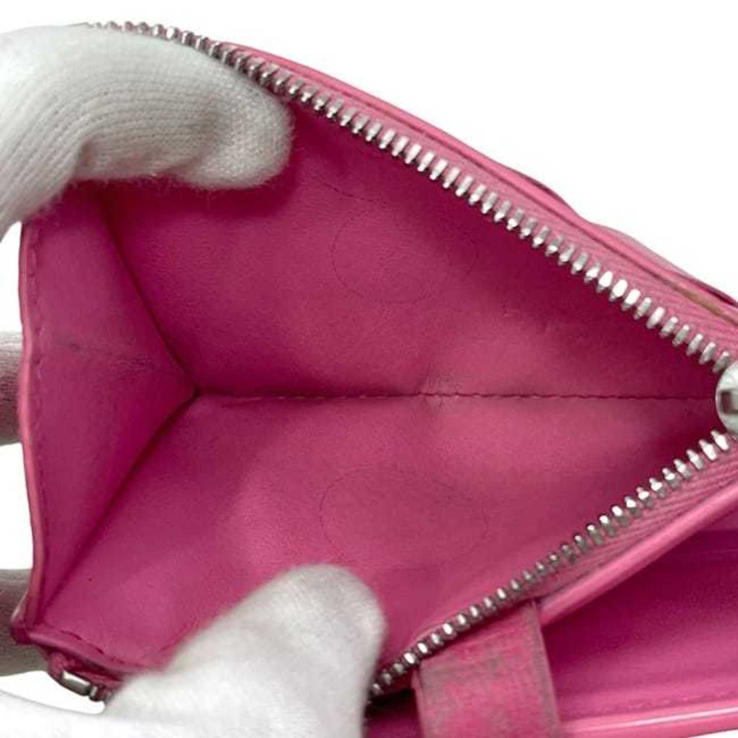 Bottega Veneta bifold wallet f-24680 pink intrecciato leather S02332325Z BOTTEGA VENETA compact for men and women.