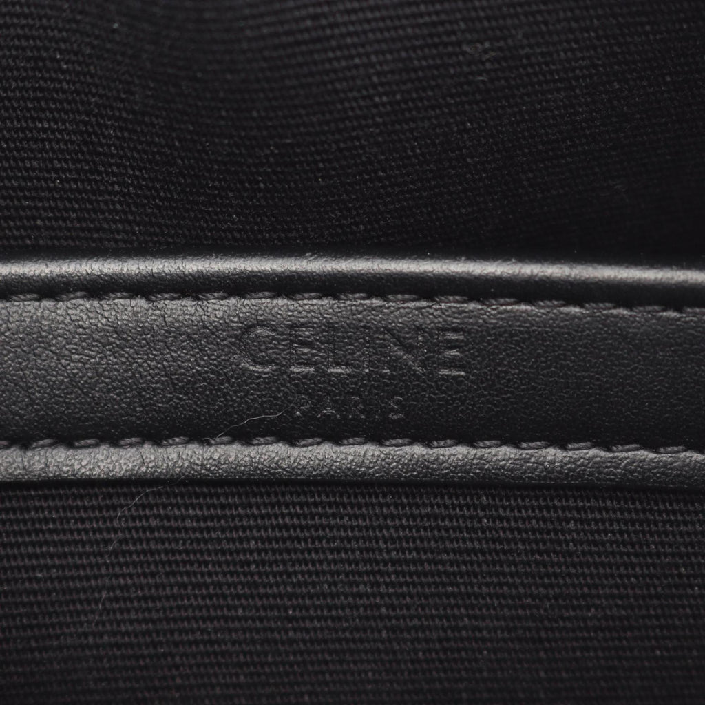 Celine Triomphe Medium Messenger Bag, Shoulder Coated Canvas and Leather, Men's Women's, Brown Black, 197202DND.38OS