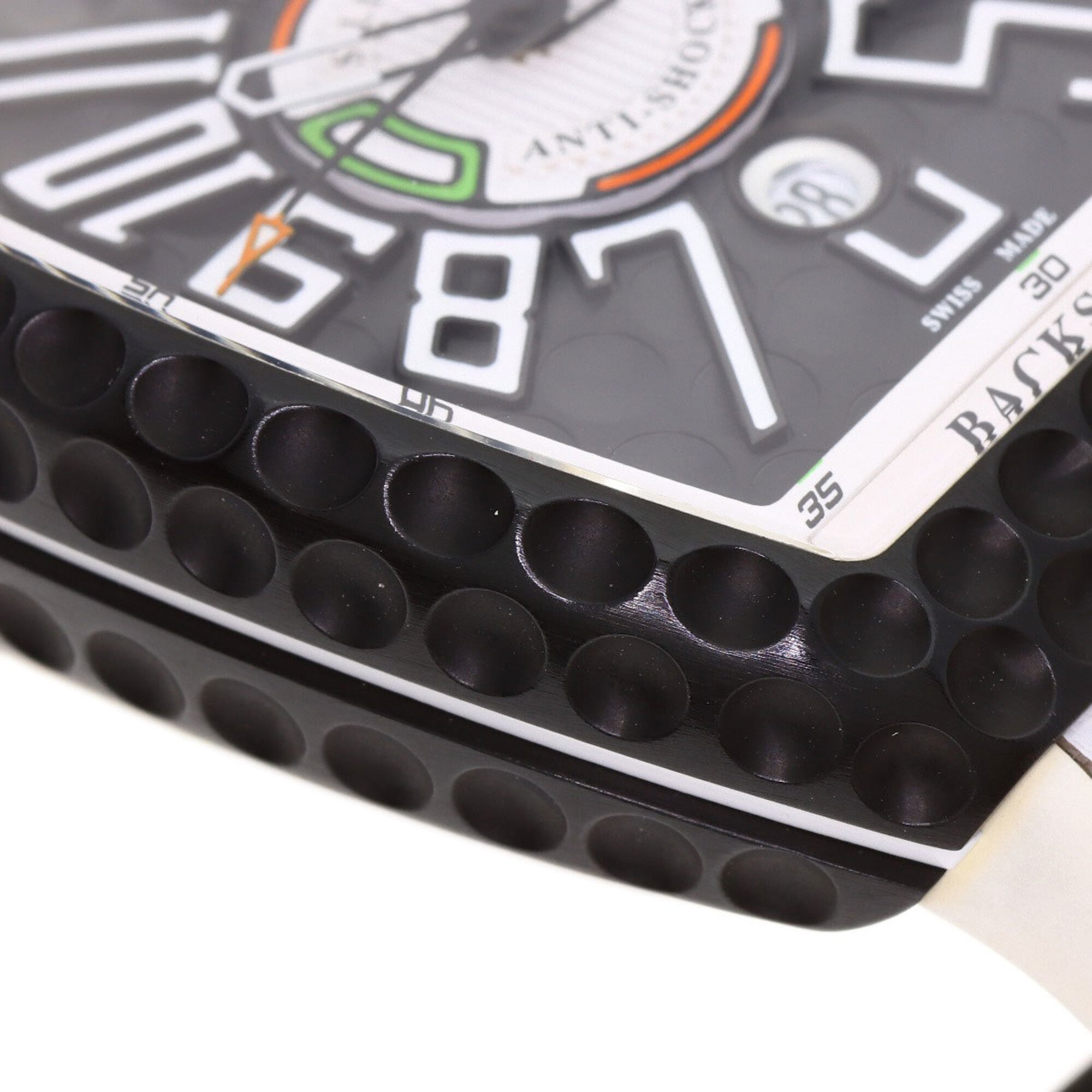 Franck Muller V45SCDT Golf Vanguard Backswing Watch, Titanium/Rubber, Men's — Very Good