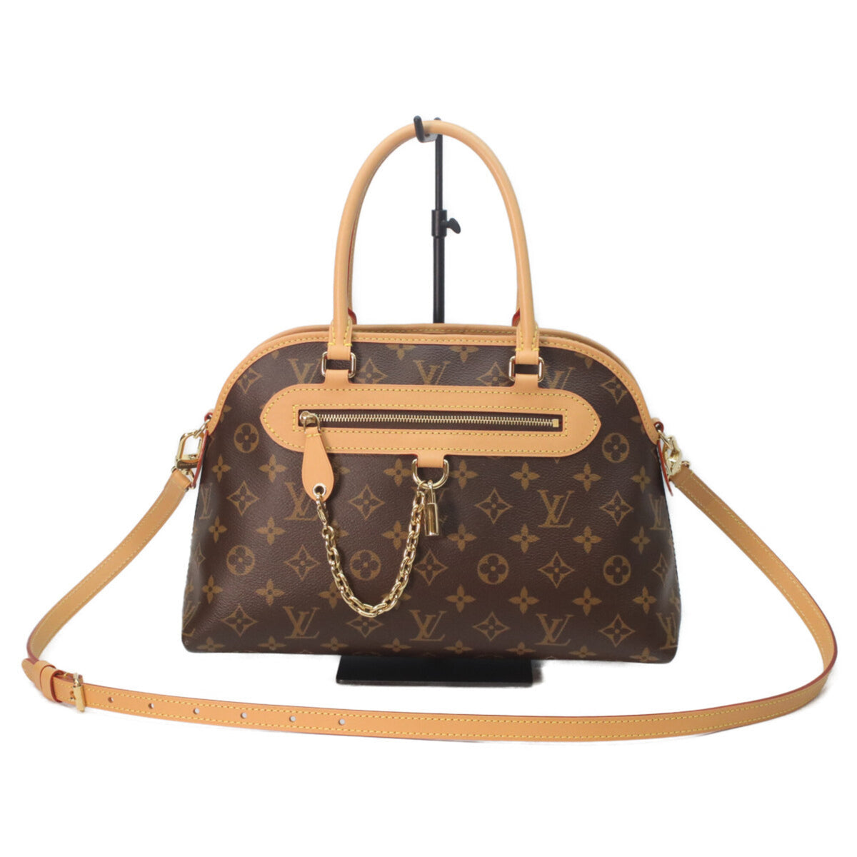 LOUIS VUITTON M15208 Monogram Evermore PM Shoulder Bag, Brown with Gold Hardware, Women's — Like New