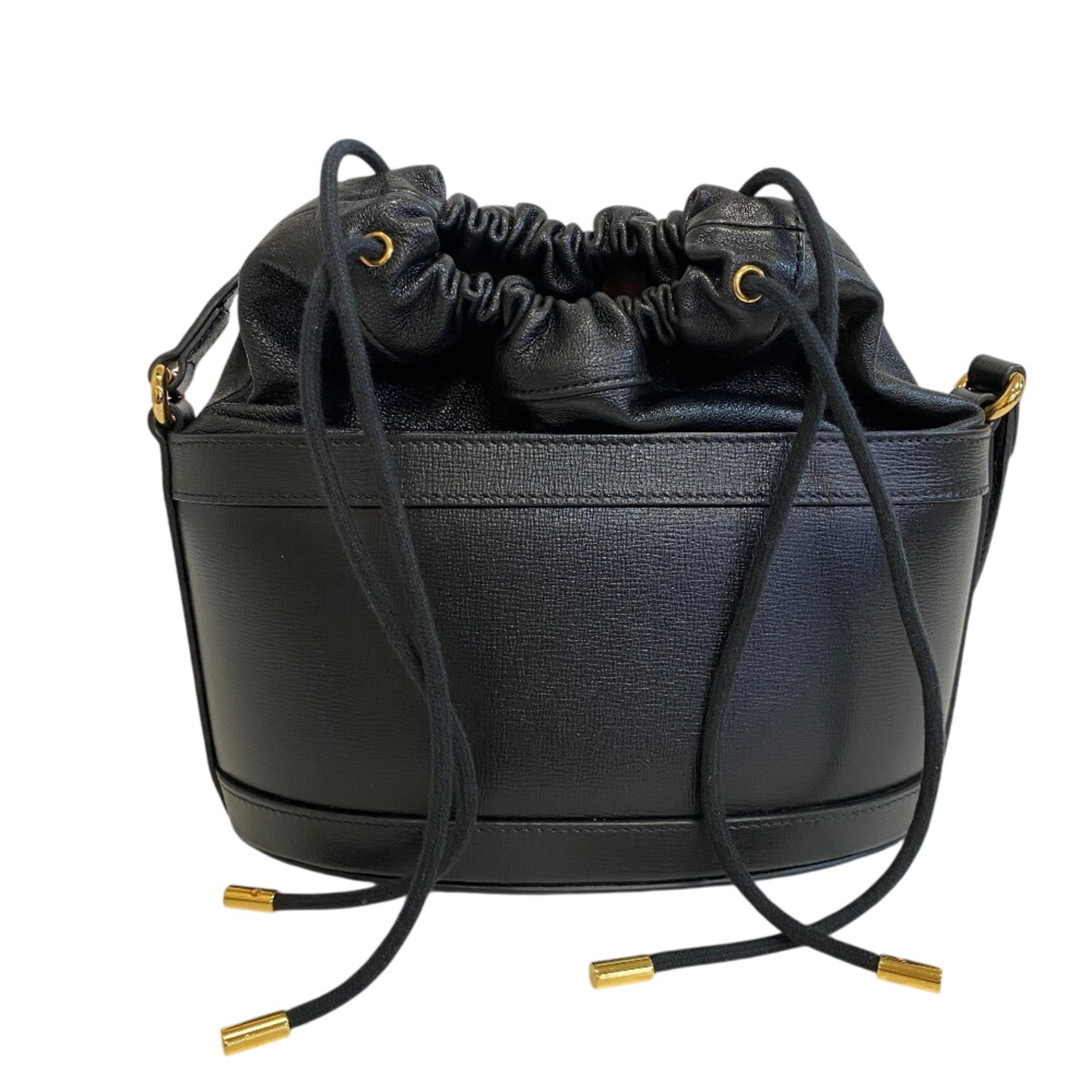 GUCCI 602118 Horsebit 1955 Shoulder Bag, Black — Like New