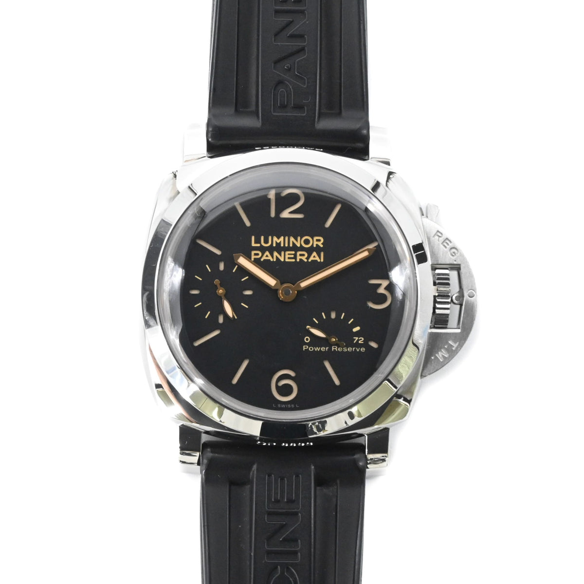 PANERAI PAM00423 Luminor 1950 3 Days R-serial Power Reserve Manual Winding Men's Watch — Very Good