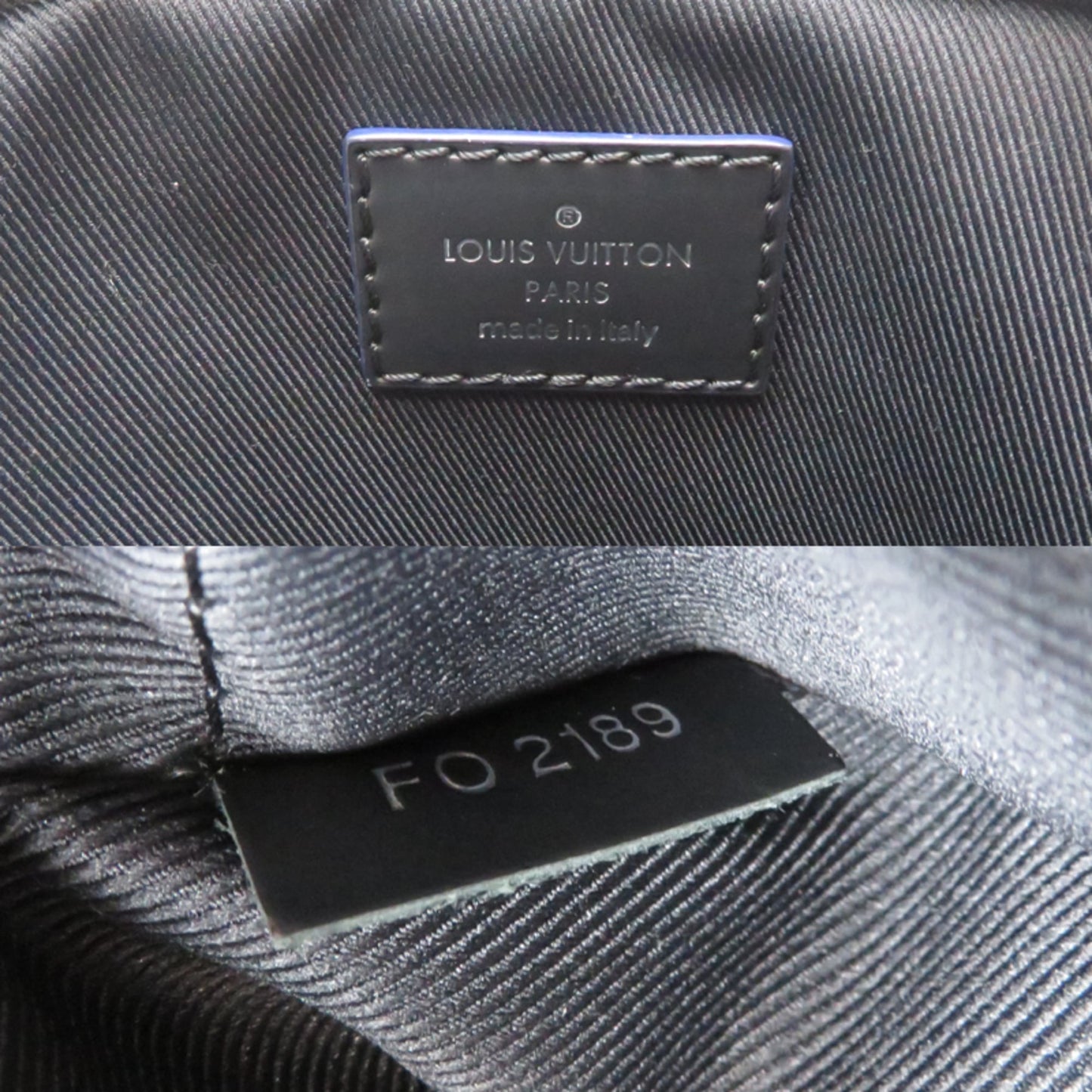 Louis Vuitton Danube PM Men's Shoulder Bag N40239 (Discontinued) Damier Graphite Black