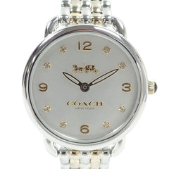 Coach Delancey Women's Quartz Watch, Stainless Steel, CA114.7.14.1415, Battery Operated — Good