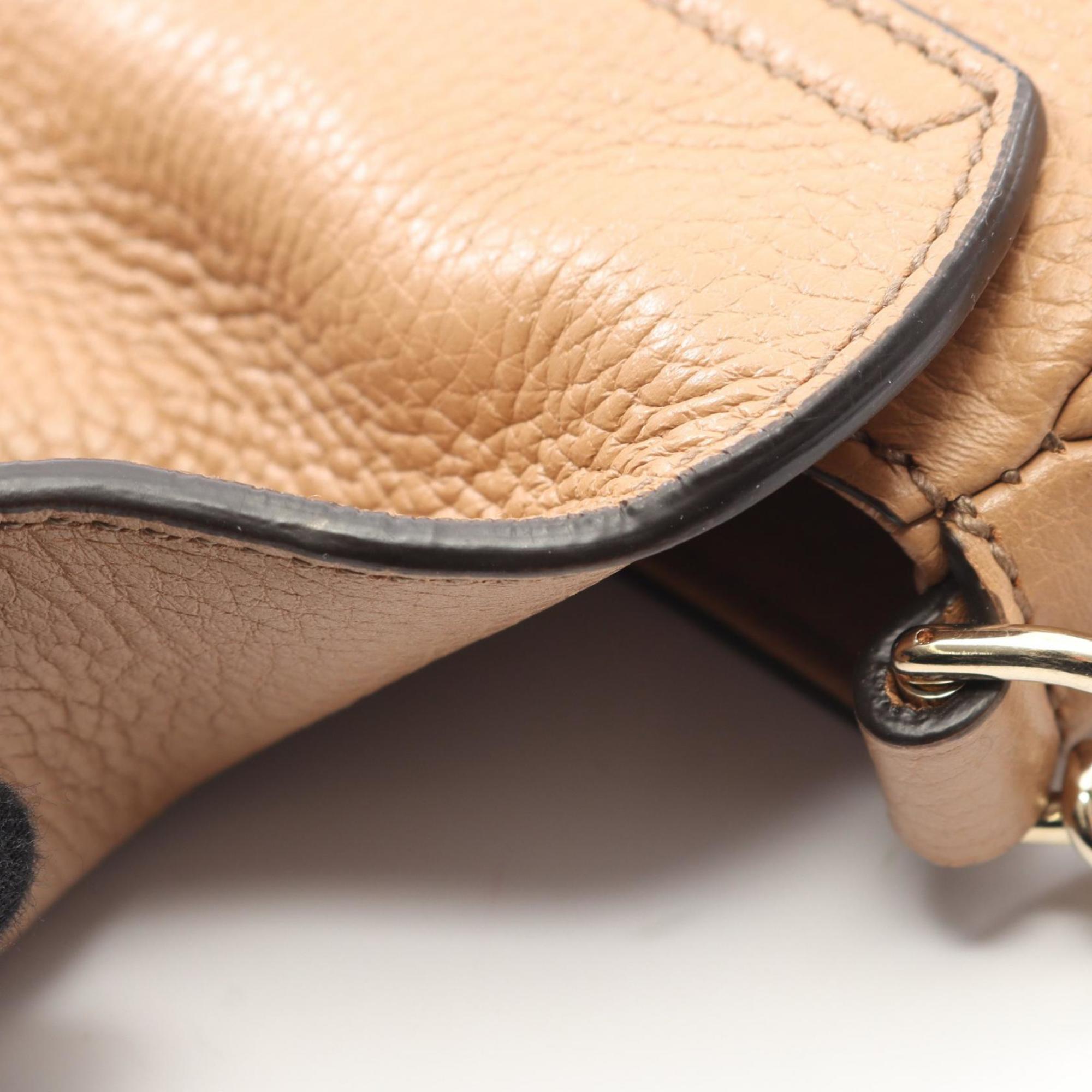 Gucci Soho Interlocking G Shoulder Bag/Handbag in Brown Leather (536224)