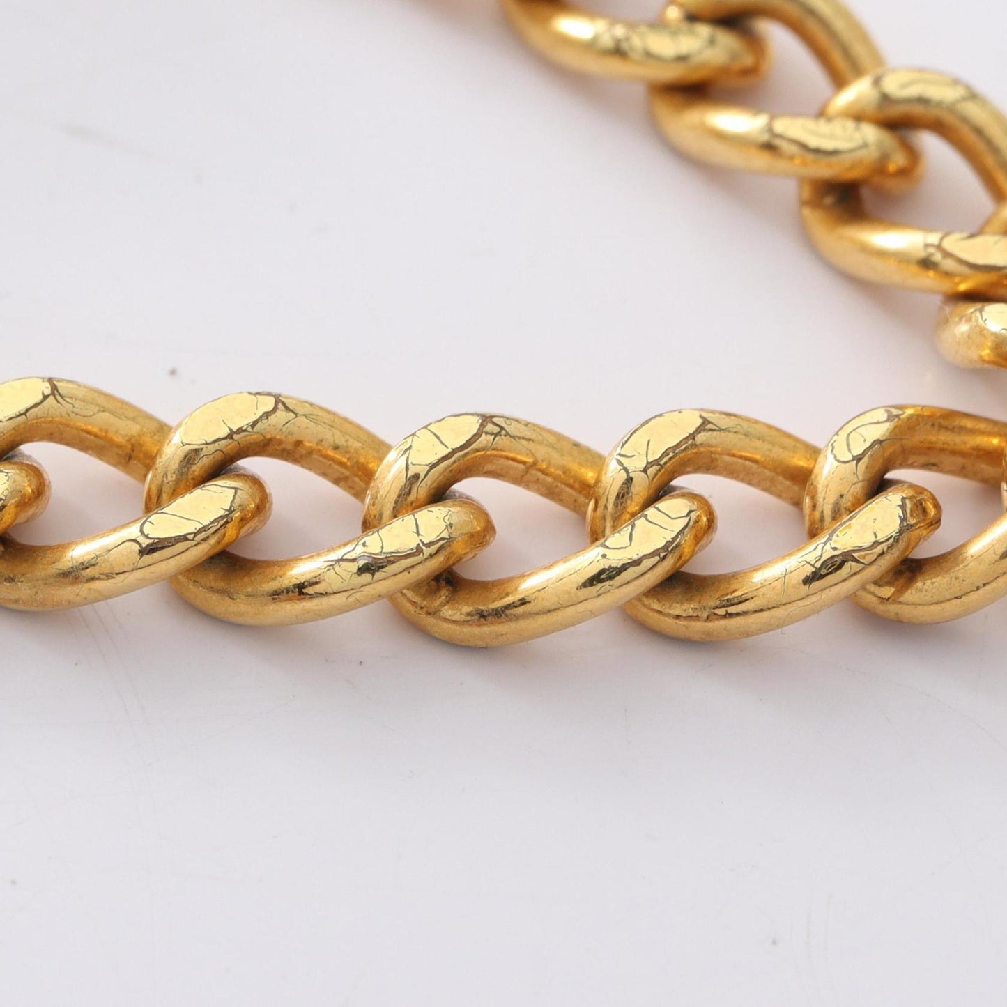 CHANEL Coco Mark Turn Lock Bracelet, Gold Plated, Women's