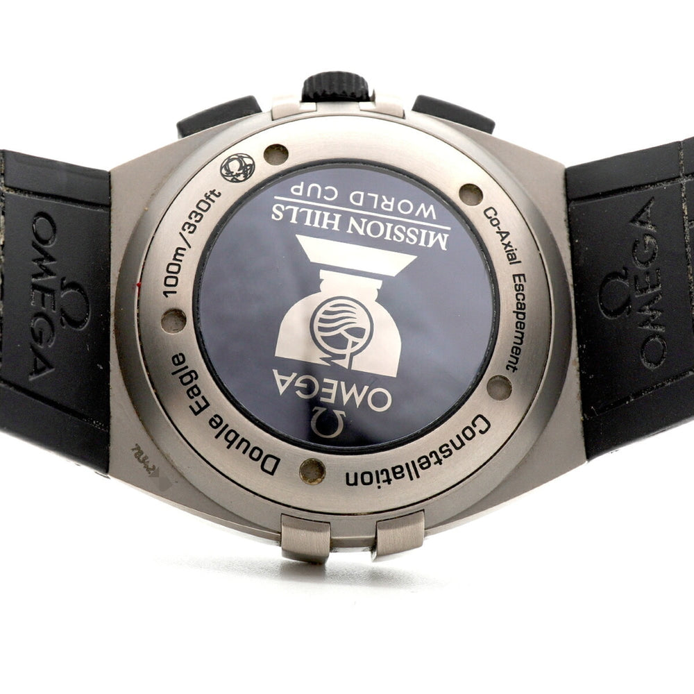 Omega Constellation Court Hills World Cup 121.92.41.50.01.001 Black Dial Men's Watch — Good
