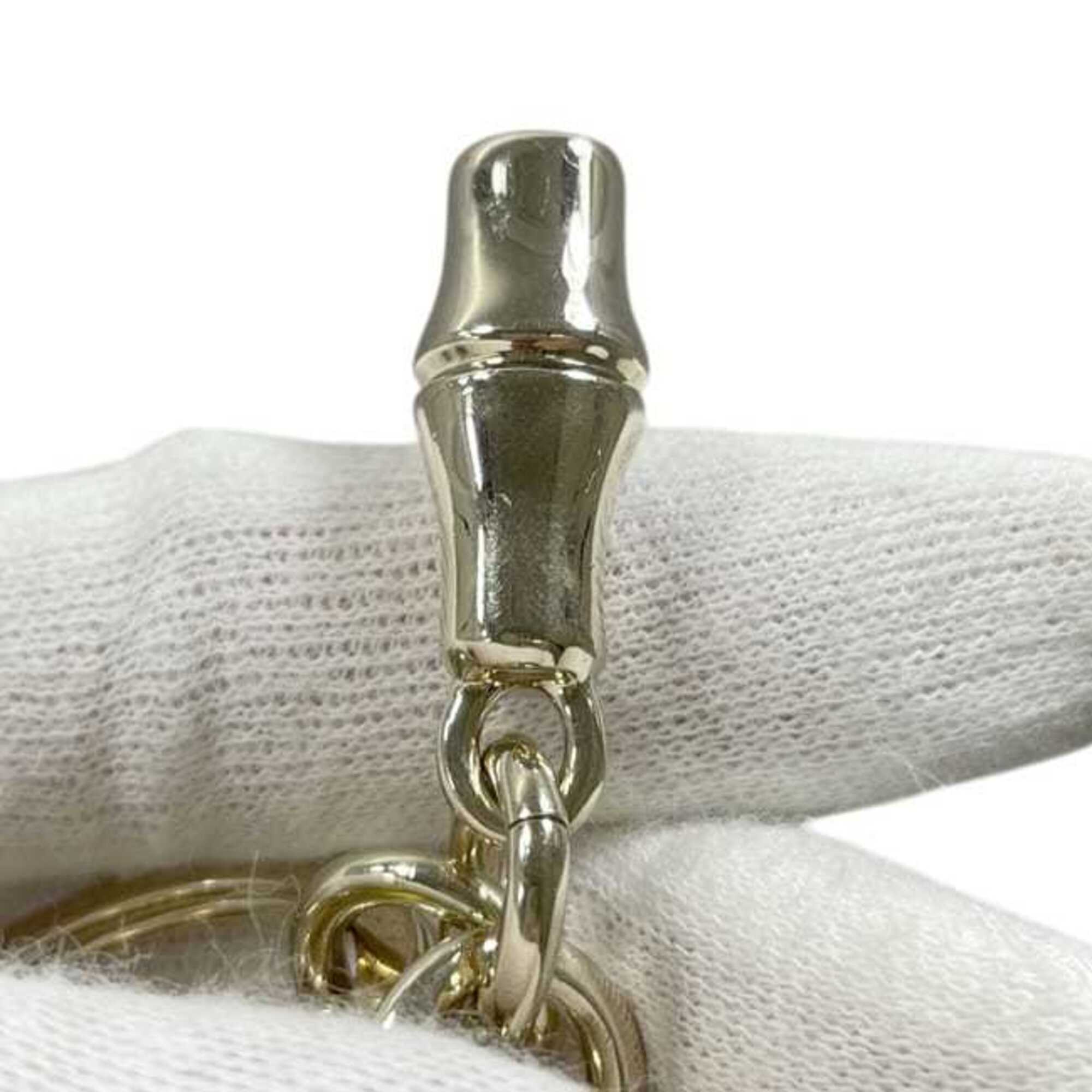 Gucci Charm Bamboo 828187 IAAFM 8086 GUCCI Metal Light Green Gold Yellow-Green Unisex — Like New