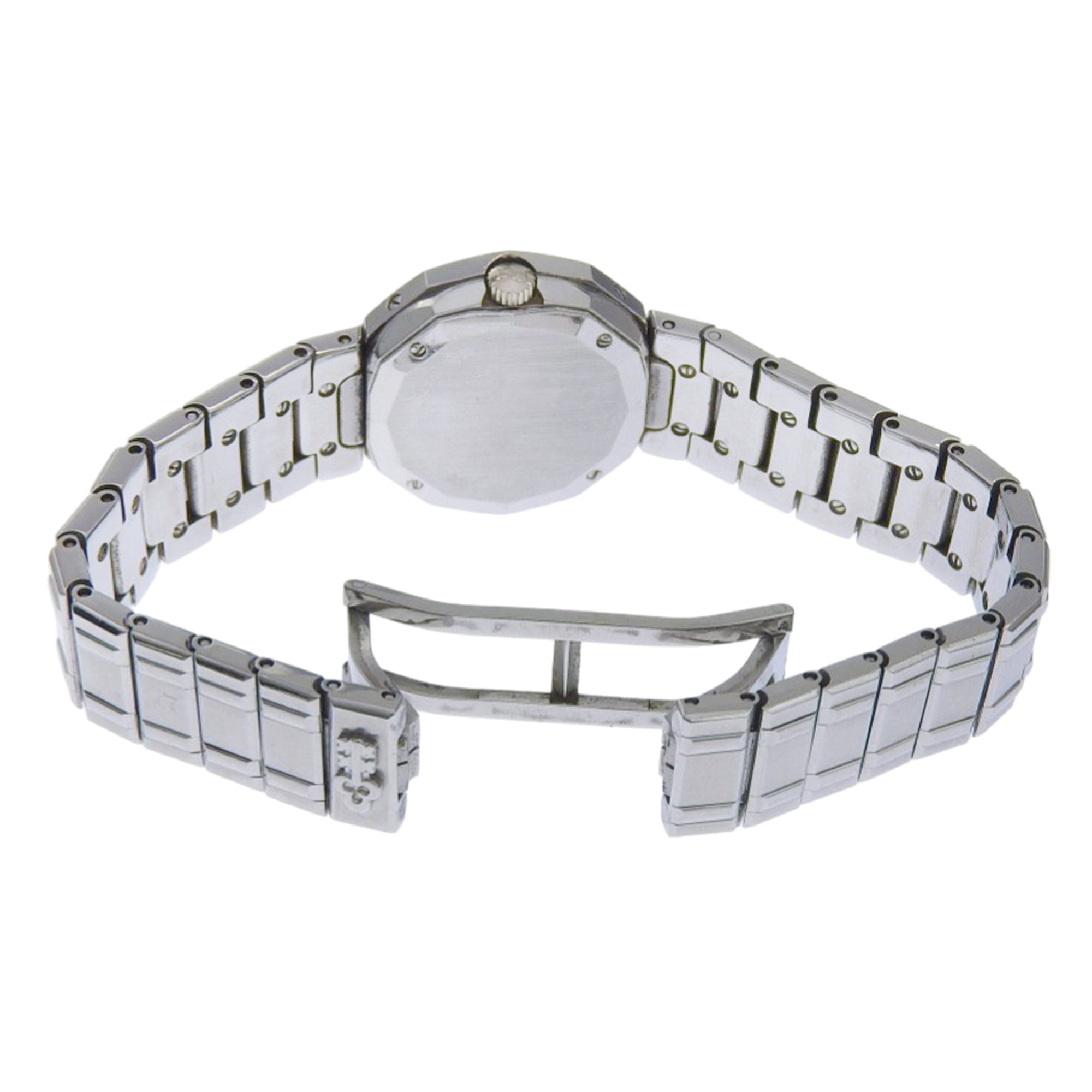 Corum Admirals Cup Watch 39.610.20 V050 Stainless Steel Silver Quartz Analog Ivory Dial Women's — Good