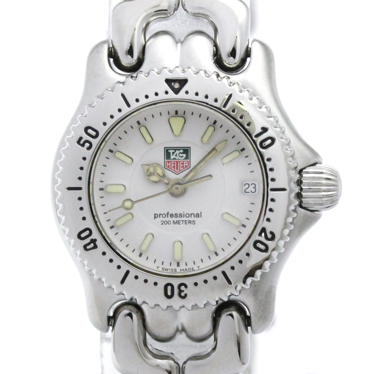 TAG HEUER Sel Professional Steel Quartz Ladies Watch WG1412 Polished — Very Good