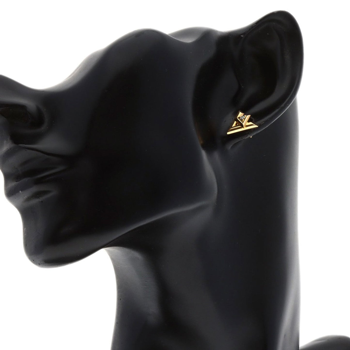 Louis Vuitton LV Volt One Puce Diamond Earrings in 18K Pink Gold for Women