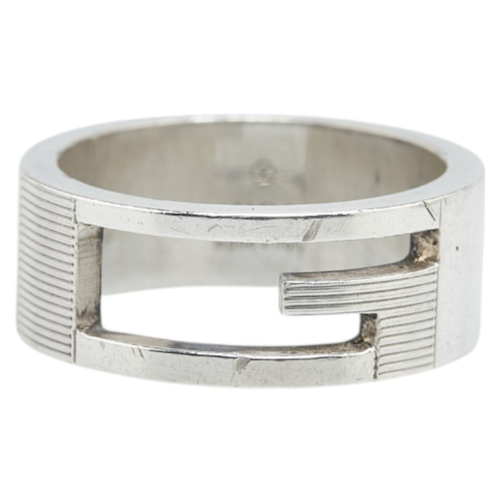 Gucci Branded G Ring #13 SV925 Silver Women's GUCCI