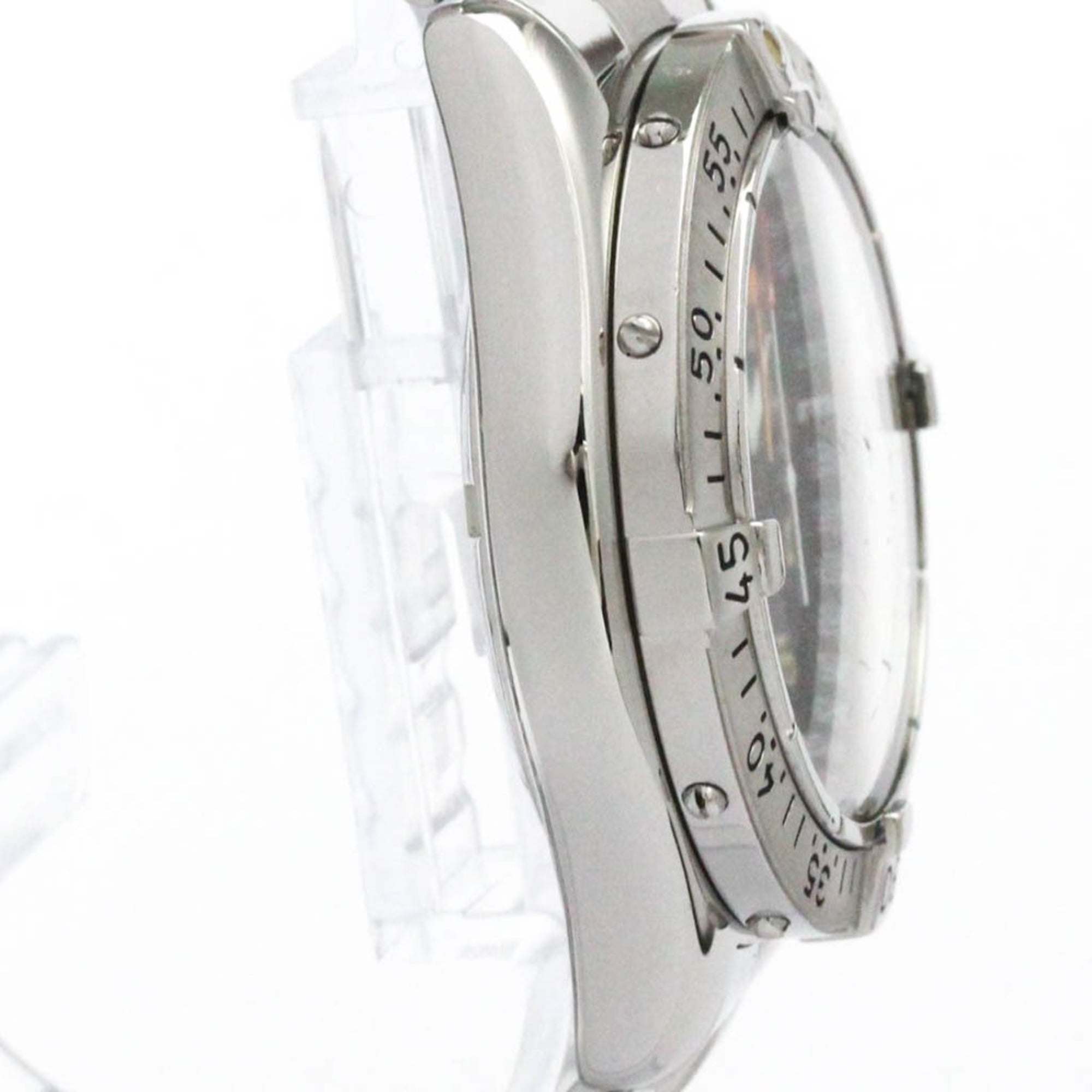 BREITLING Transocean Chronograph Steel Quartz Watch A53040.1 Polished — Good