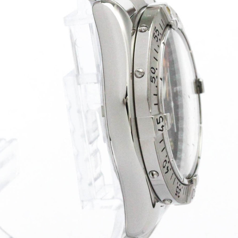 BREITLING Transocean Chronograph Steel Quartz Watch A53040.1 Polished — Good