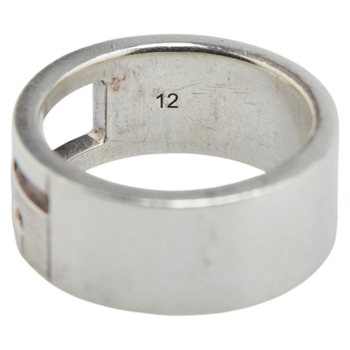 Gucci Branded G Ring #12 SV925 Silver Women's GUCCI