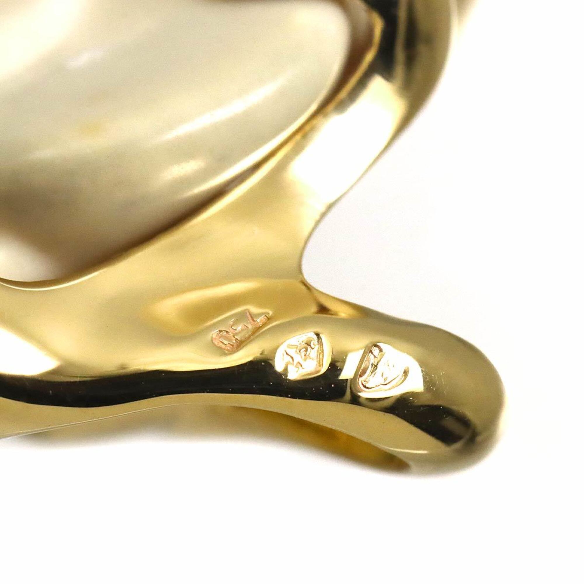 Chanel Camellia Pendant Top, Cachoron, 18K Yellow Gold (750) — Like New