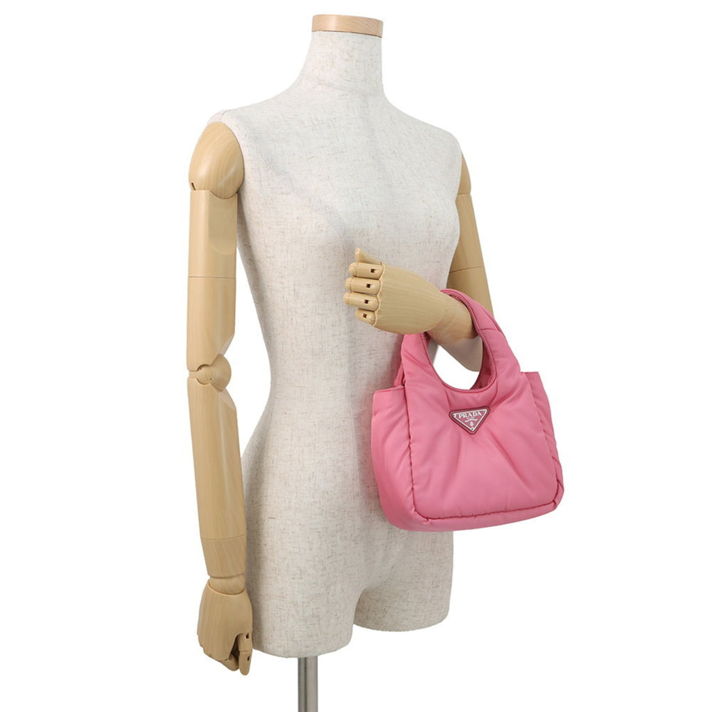 Prada Re-Nylon Triangle Mini Handbag, 1BA359, PRADA 2-way