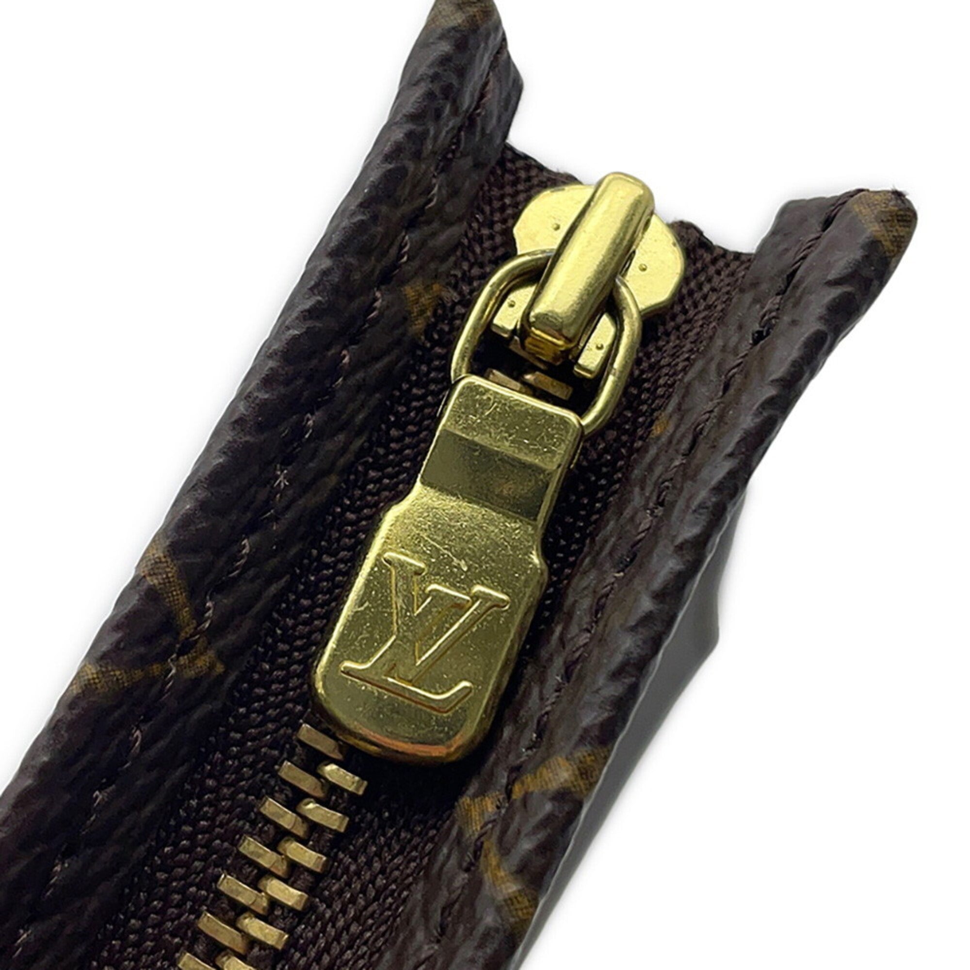 Louis Vuitton handbag pouch Monogram Pochette Toilette 15 M47546 LOUIS VUITTON — Like New