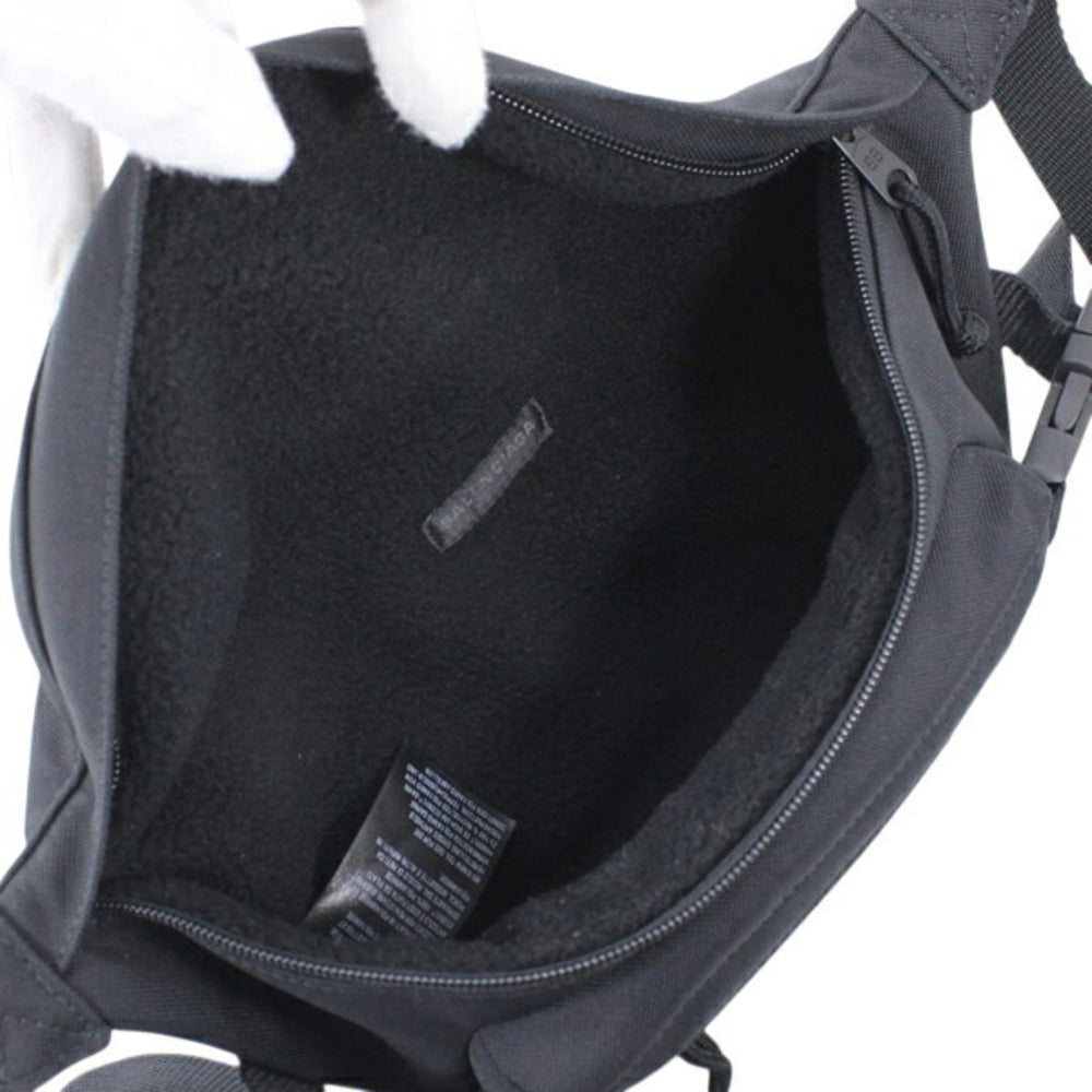 Balenciaga Body Bag Waist SKIWEAR Black Nylon Men's 770881 BALENCIAGA KM3048 — Like New