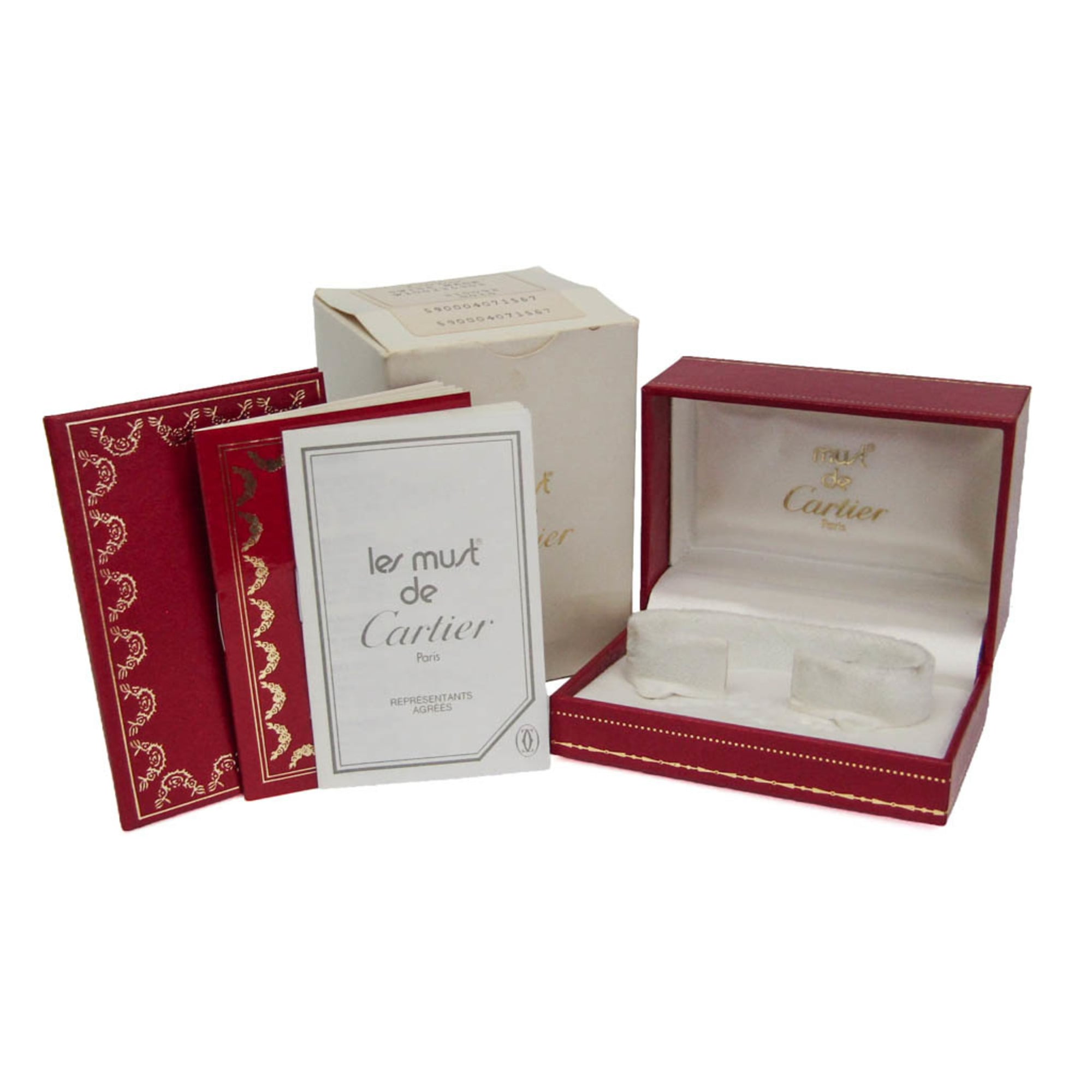 CARTIER Must Vendome Vermeil Gold Plated Quartz Ladies Watch 590004 — Good