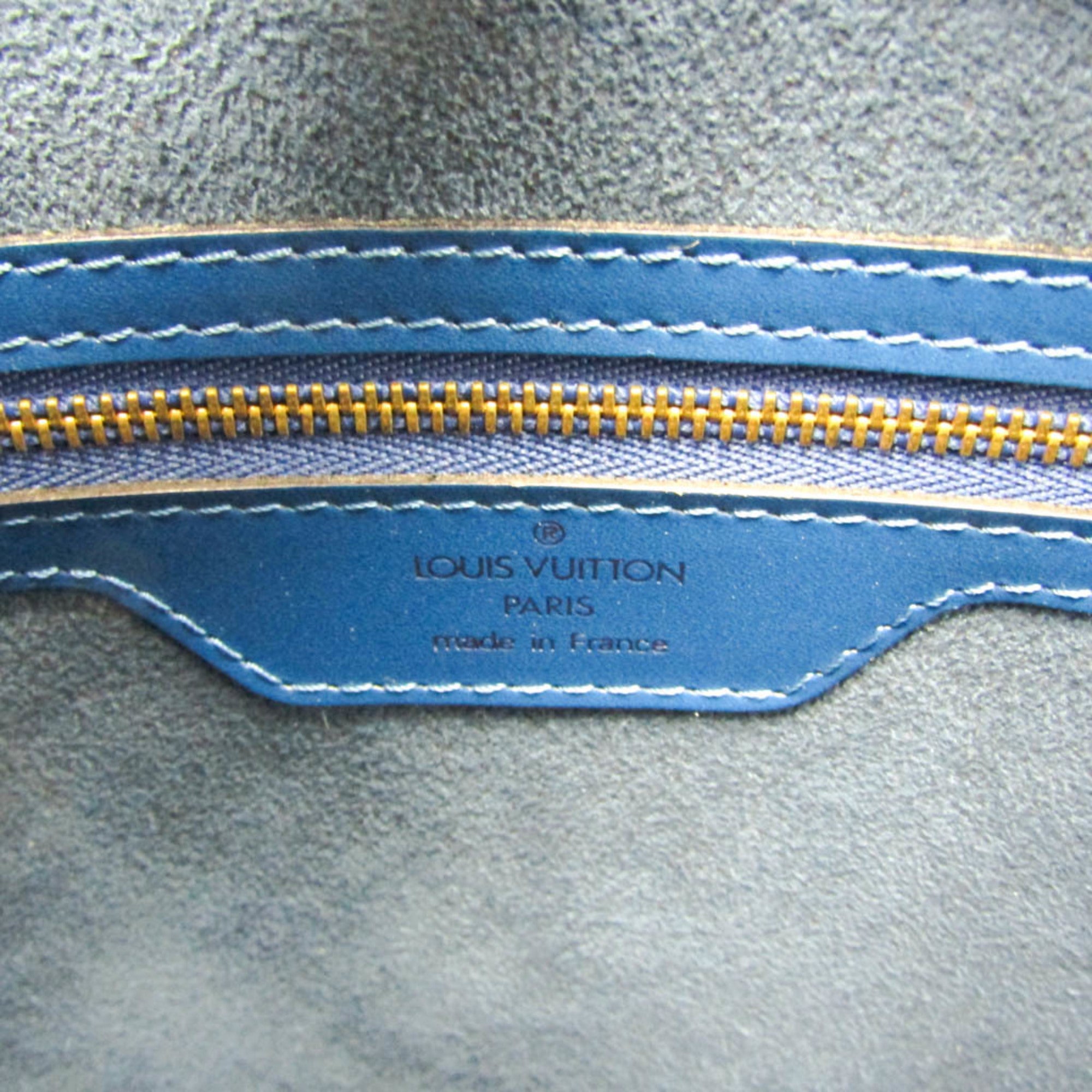 Louis Vuitton Epi Saint-Jacques Shopping M52265 Women's Shoulder Bag Toledo Blue — Like New