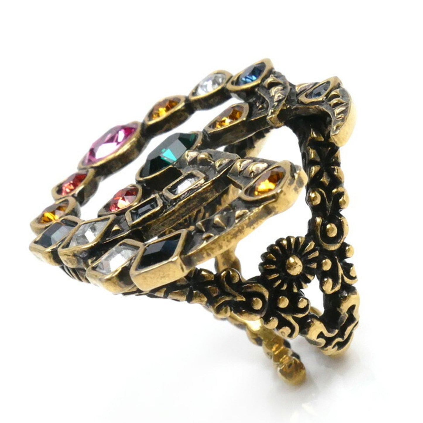 GUCCI Gucci Multi-Finger Ring 519784 Size 11.5 11.3g Unisex